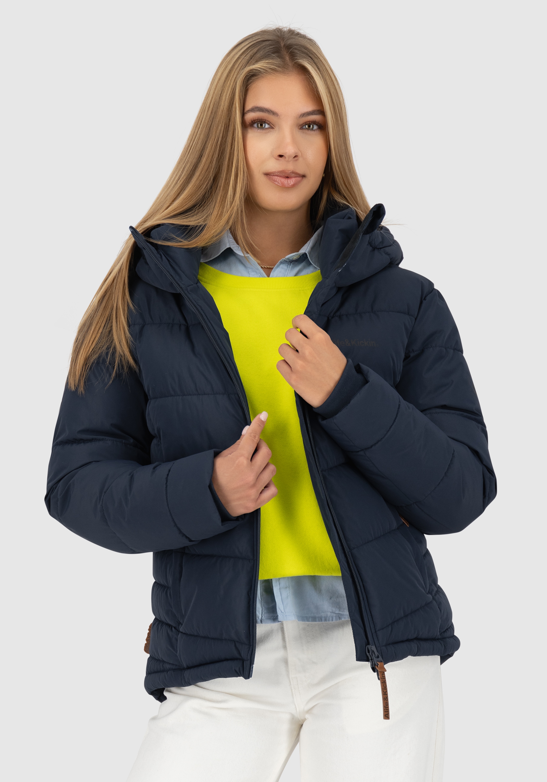 Alife & Kickin Steppjacke »JUANAAK A« mit Kapuze Pufferjacke mit ultraleichter Wattierung und hoher Wärmeleistung