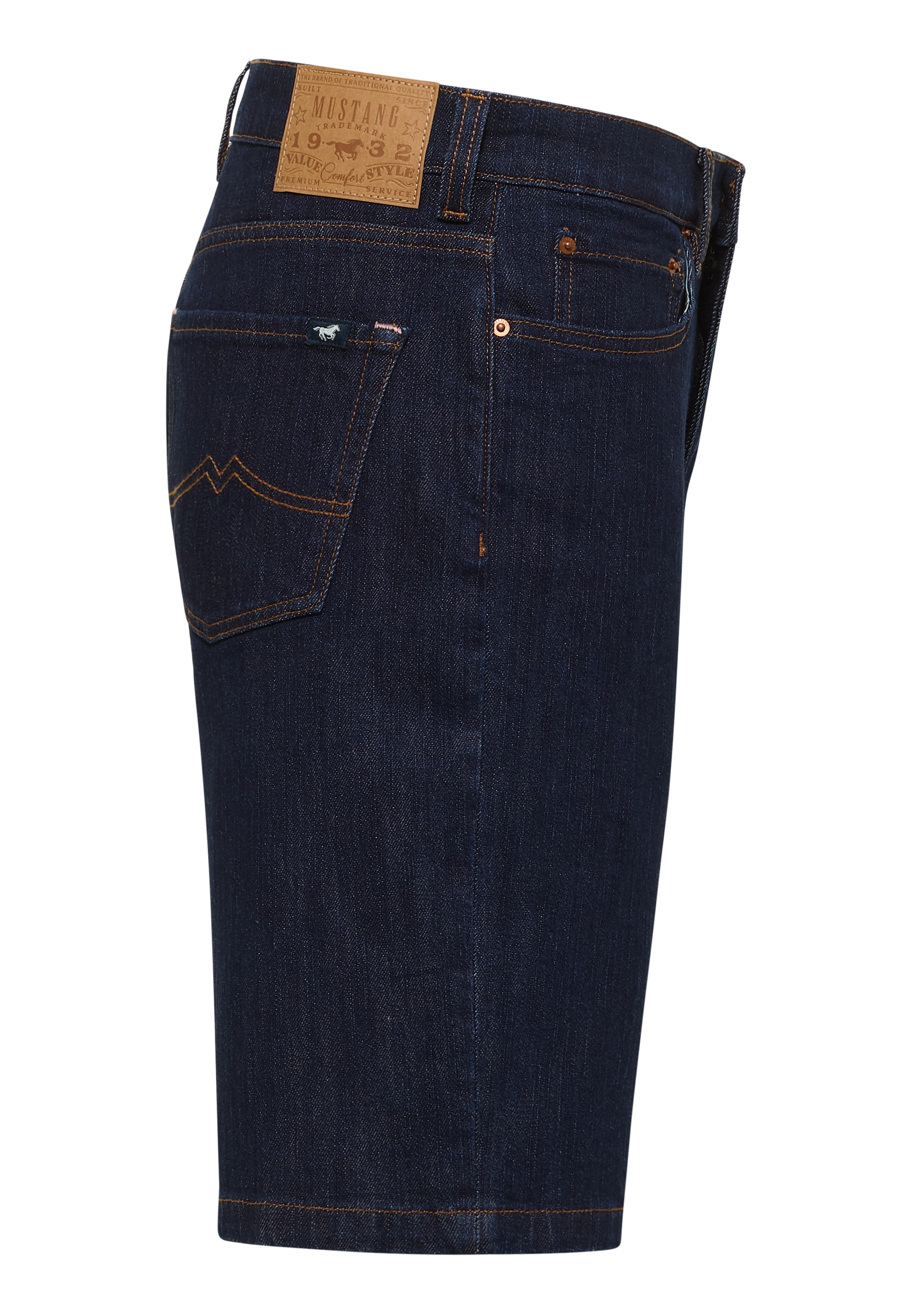 MUSTANG Straight-Jeans »Herren Style Jeff Shorts«