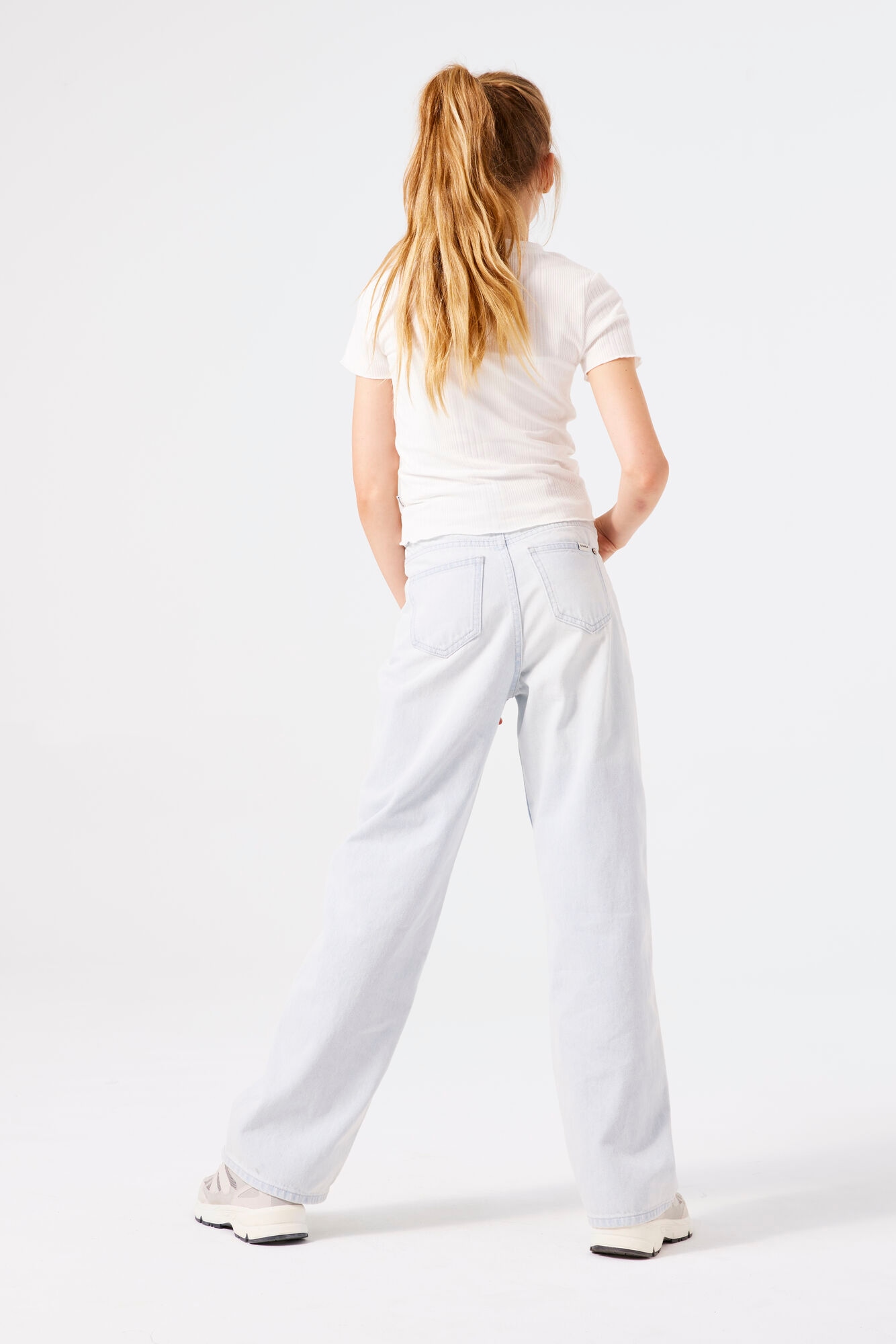 Garcia Straight-Jeans »Ilvy«, for Girls, mit weitem Bein