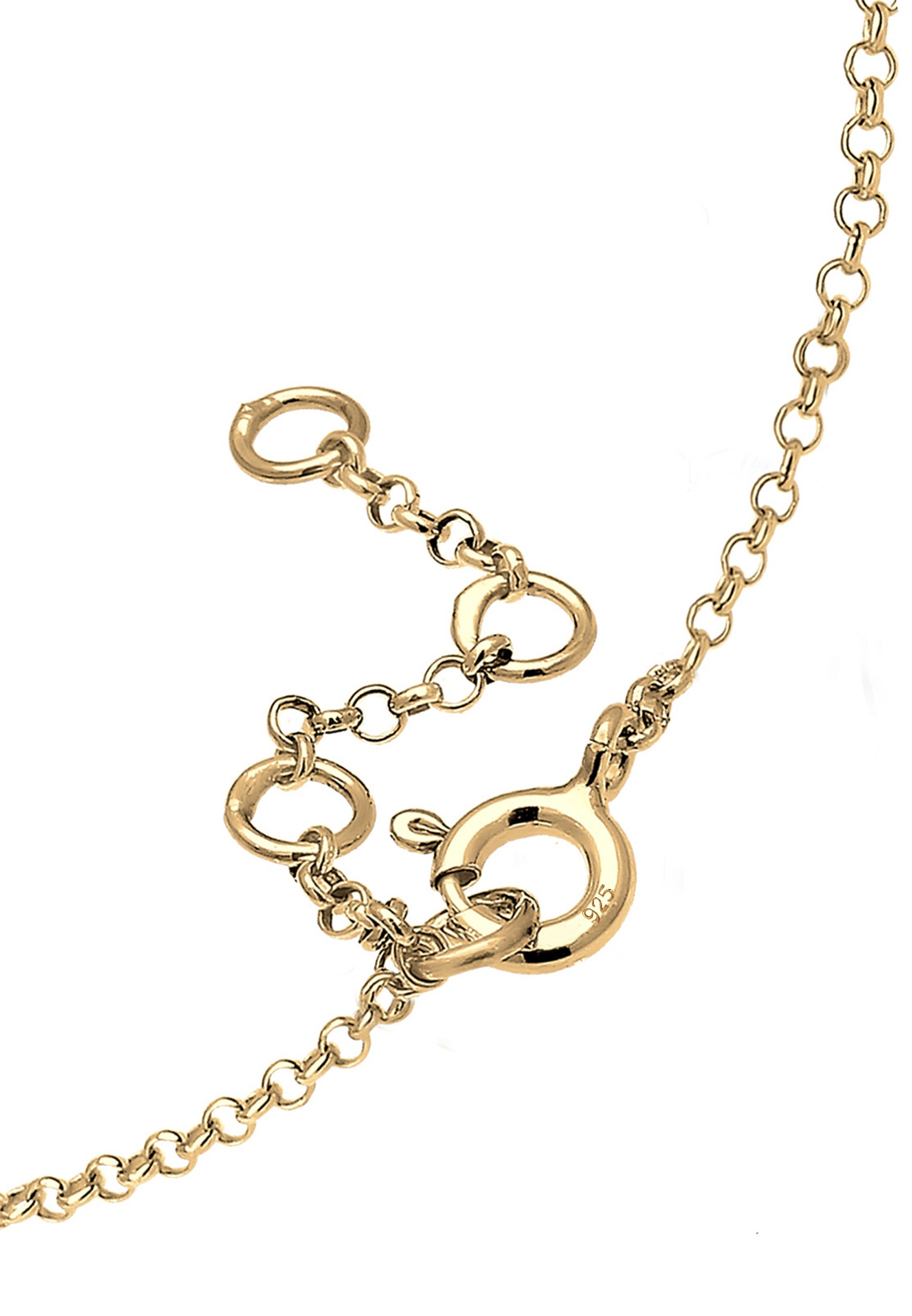 Elli Armkette »Armband Herz Liebe Love 925 Silber«