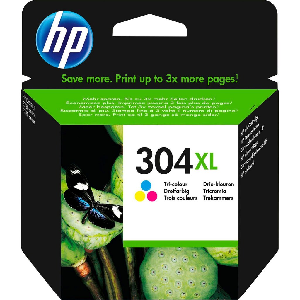 HP Tintenpatrone »304XL«, (Spar-Set, 1 St.)