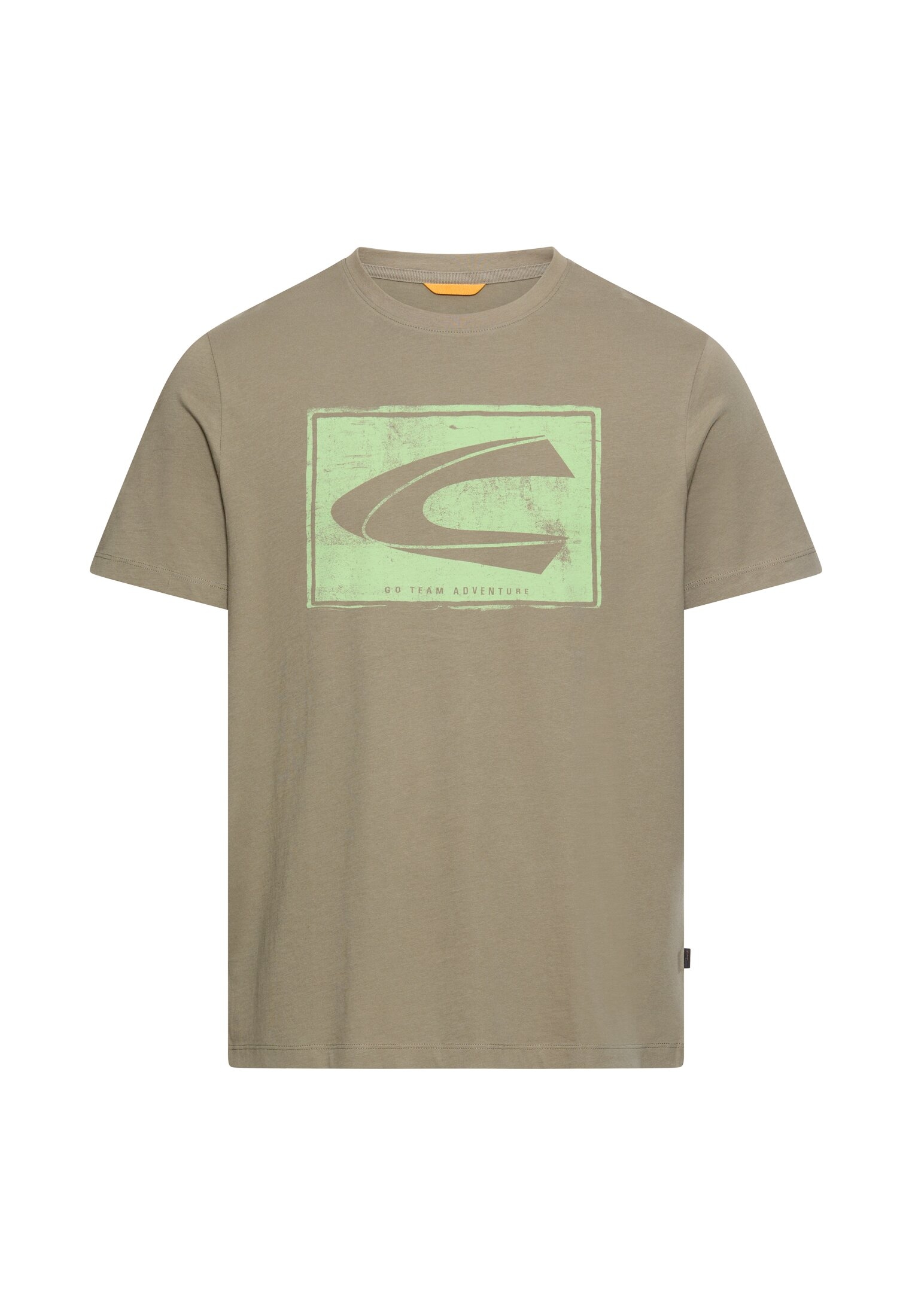 camel active T-Shirt mit Logo-Print