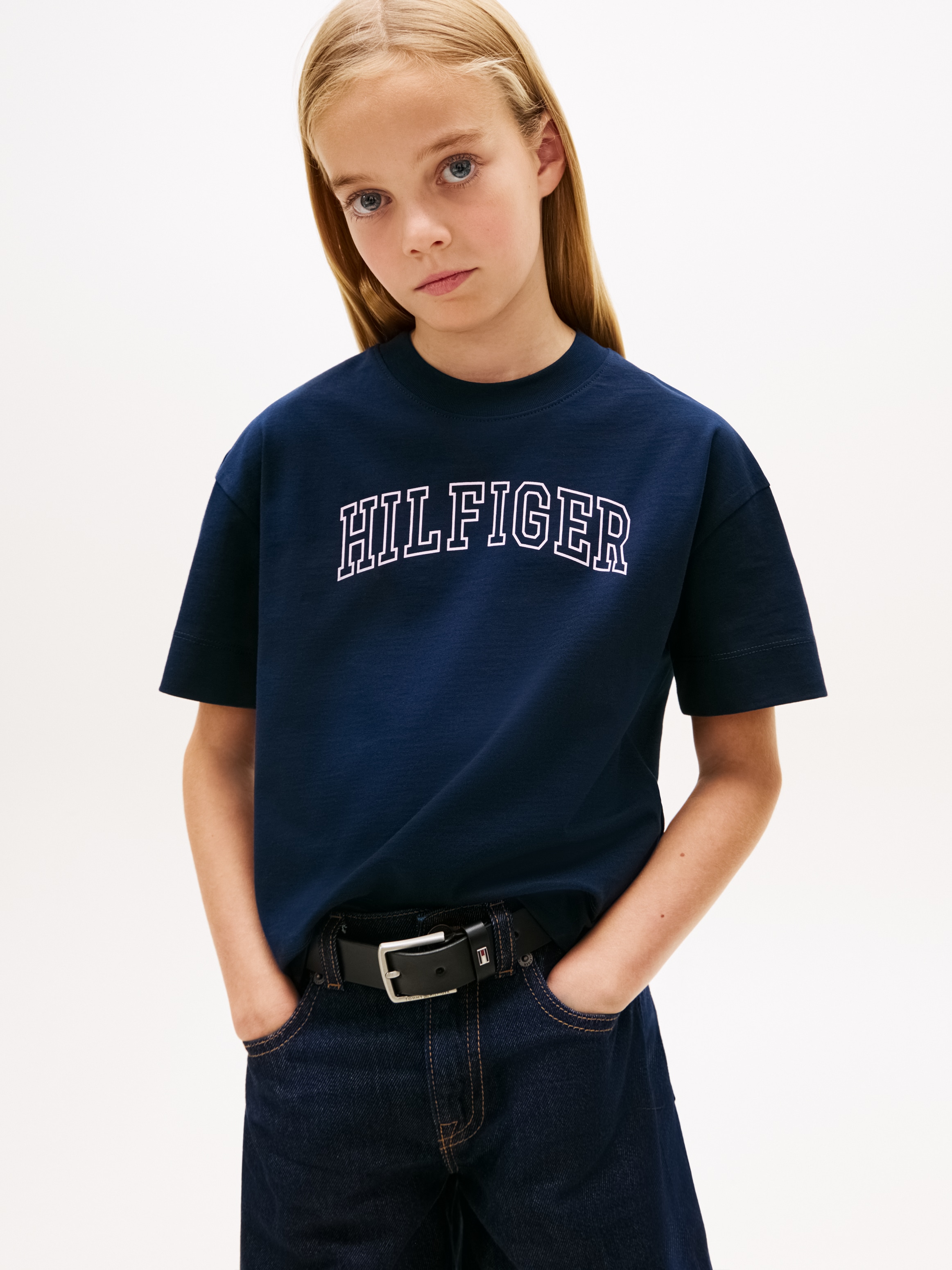 Tommy Hilfiger T-Shirt »VARSITY TEE SS« Kinder bis 16 Jahre, regular fit