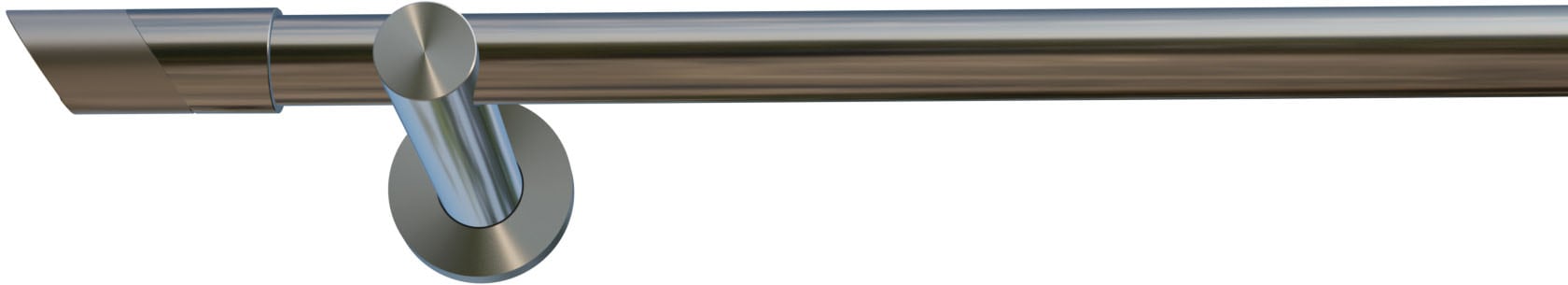 indeko Gardinenstange »Durban« 1 läufig-läufig Wunschmaßlänge