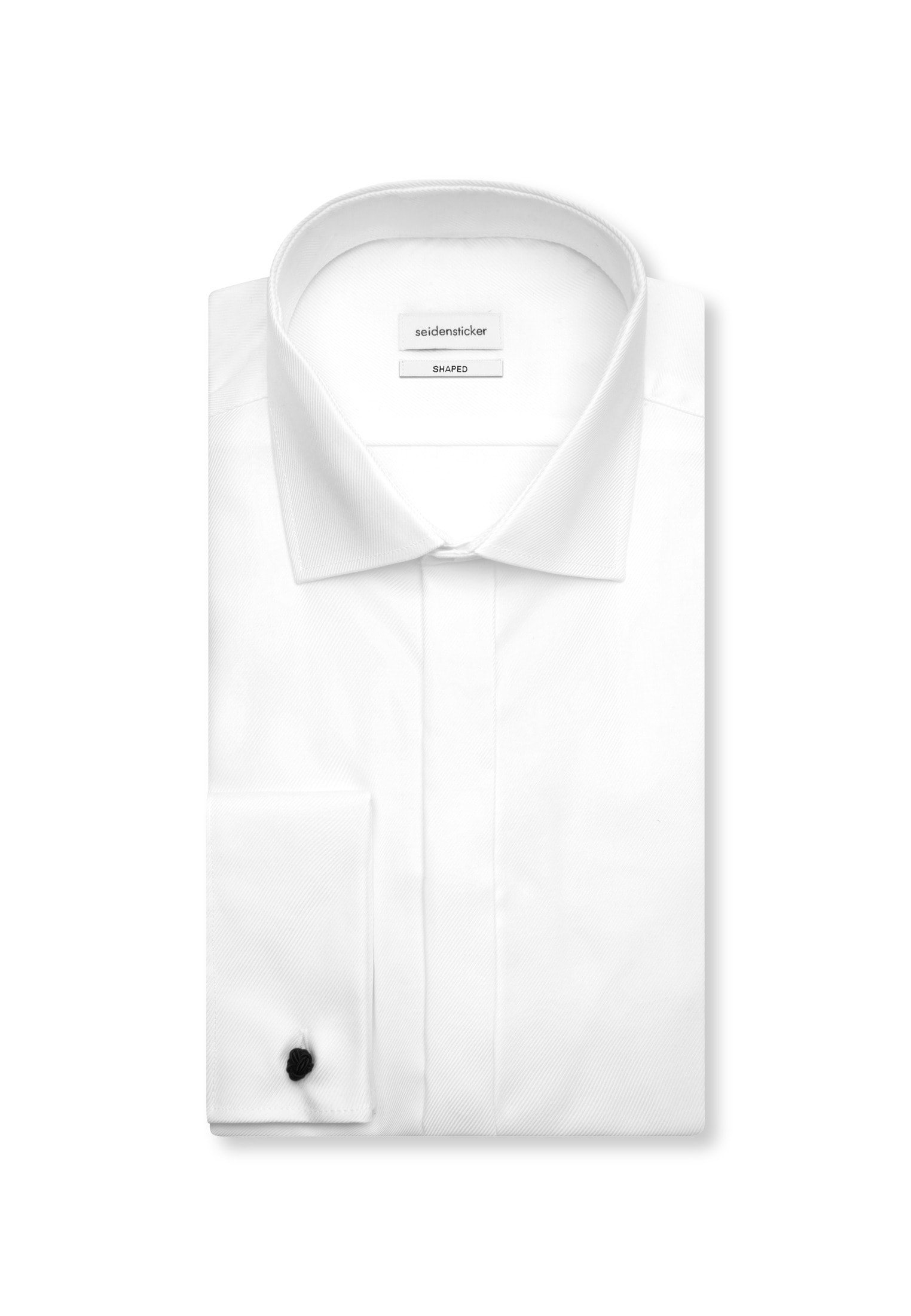 seidensticker Smokinghemd »Shaped« Shaped 1/1 Kentkragen Uni