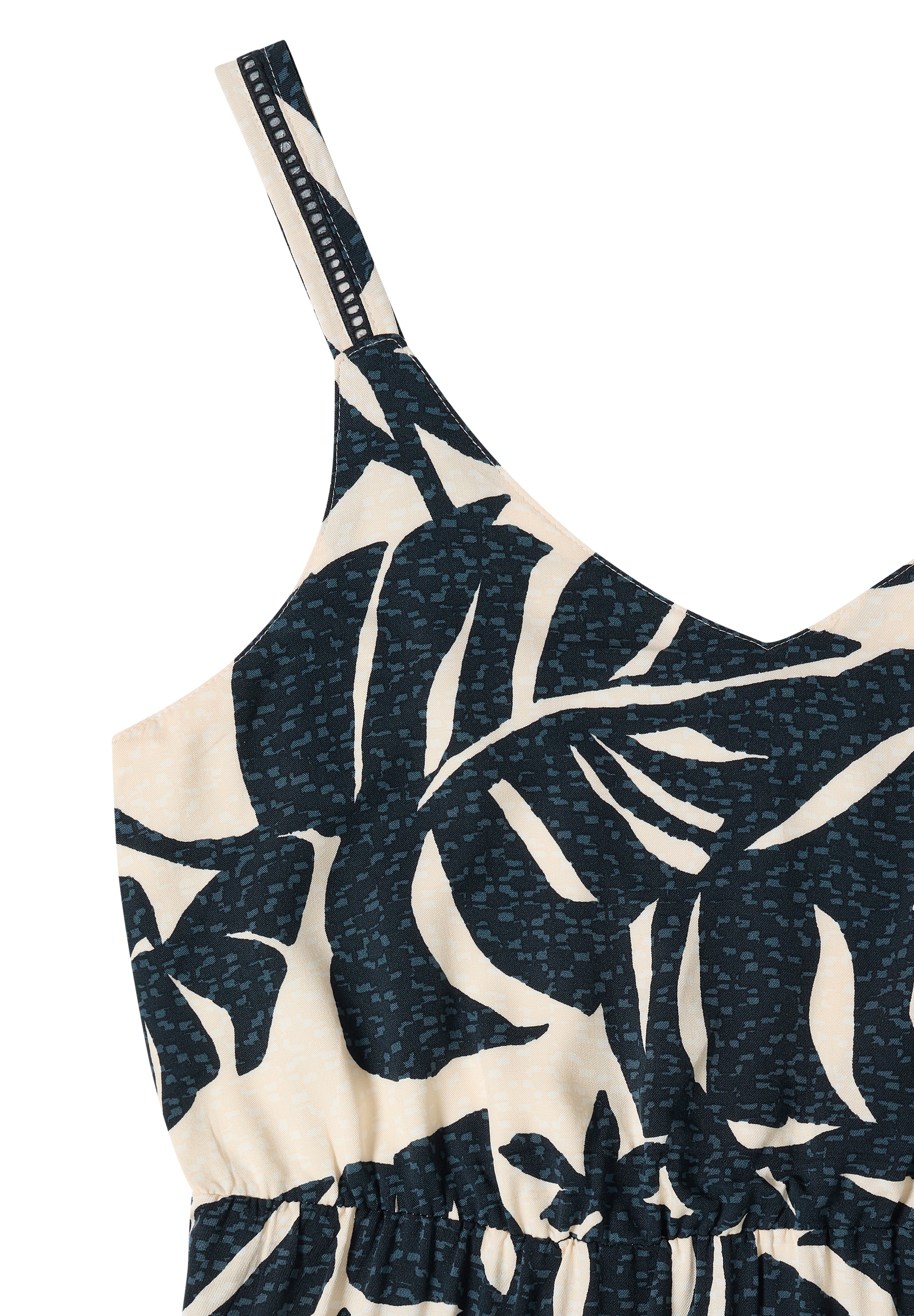 Cecil Maxikleid »Style Lea« Eingrifftaschen schmale Traäger, Sommerkleid, schmale Träger