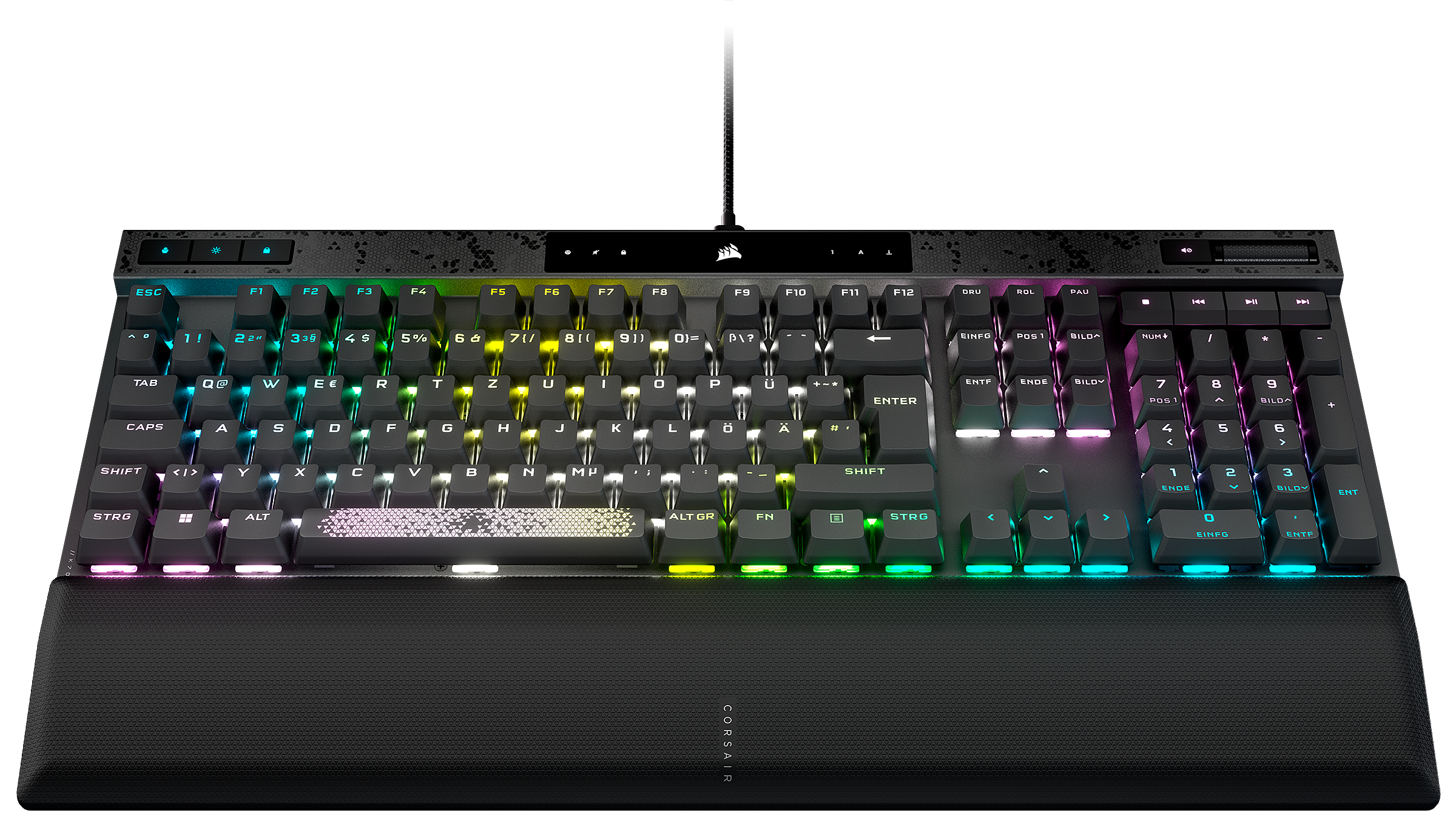 Corsair Gaming-Tastatur »K70 MAX RGB«, (Multimedia-Tasten), mit anpassbaren Magnetschaltern