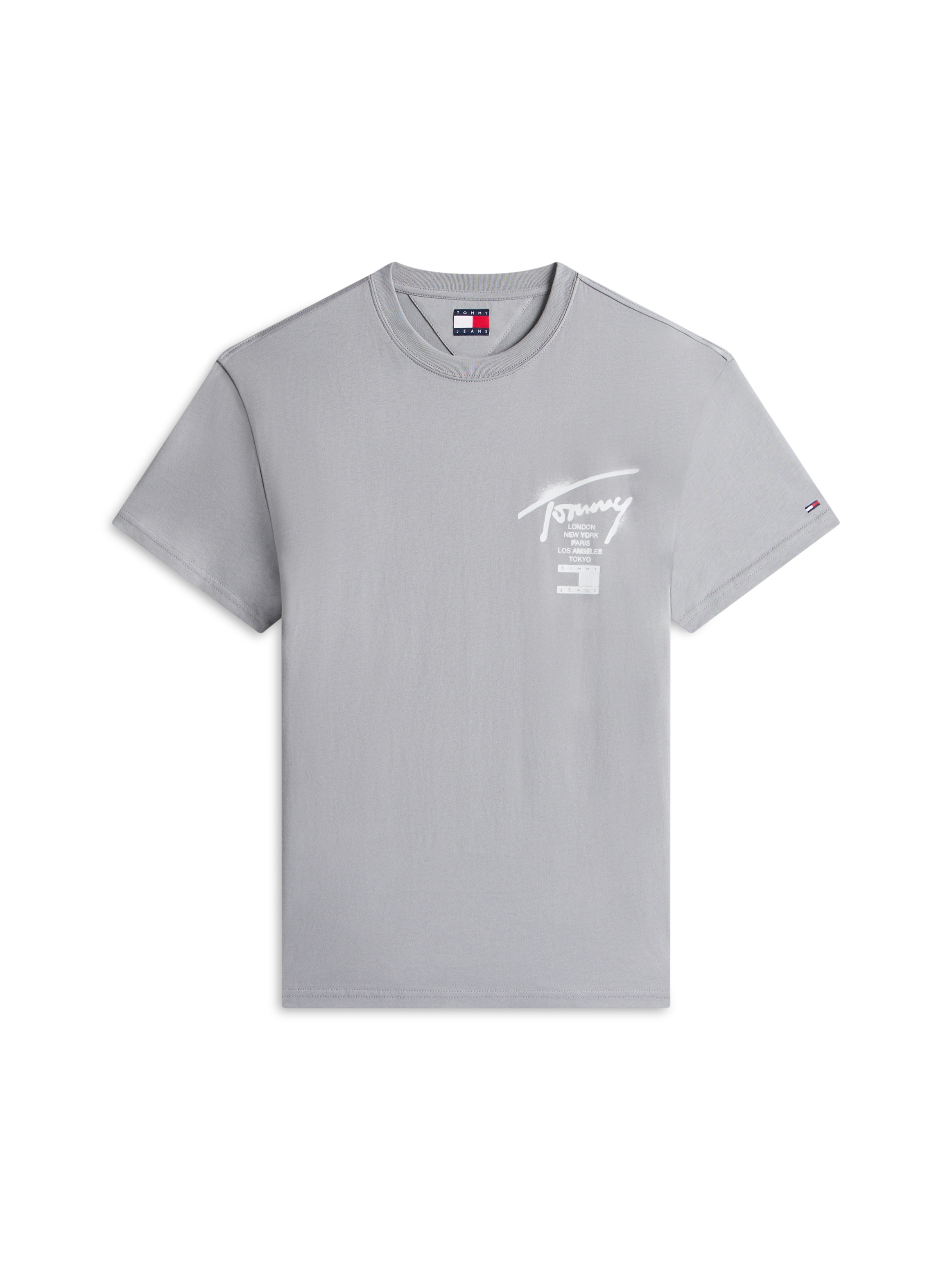 Tommy Jeans T-Shirt »TJM REGULAR CITY SIGN« Regular fit mit Markenprint