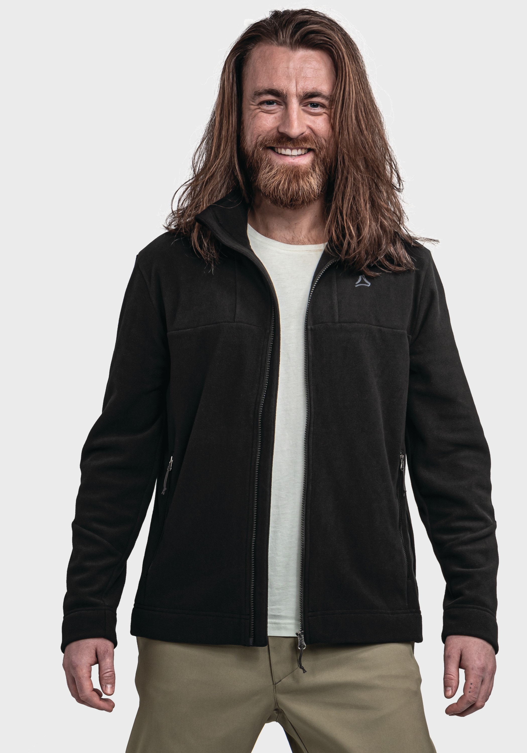 Schöffel Fleecejacke »Urban Fleece Jk Style Karif MNS«, ohne Kapuze