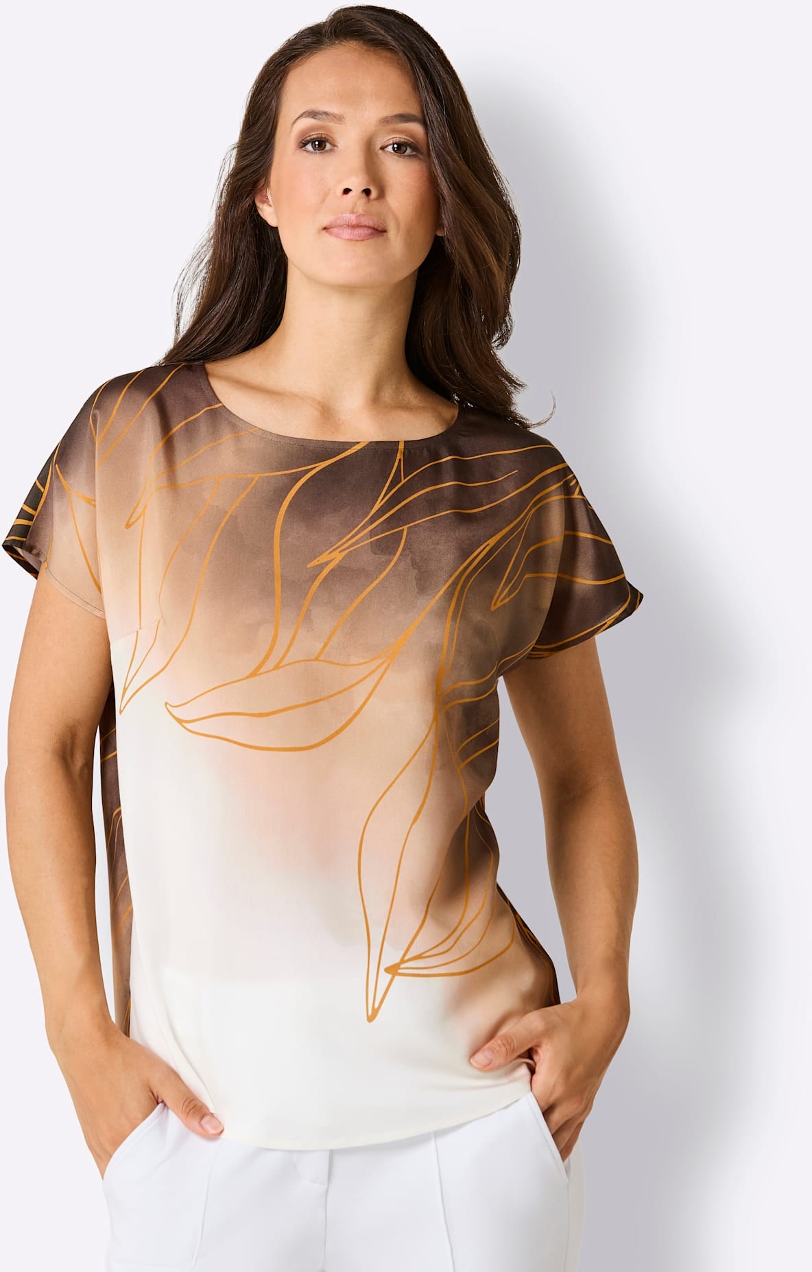 CREATION L PREMIUM Druckbluse