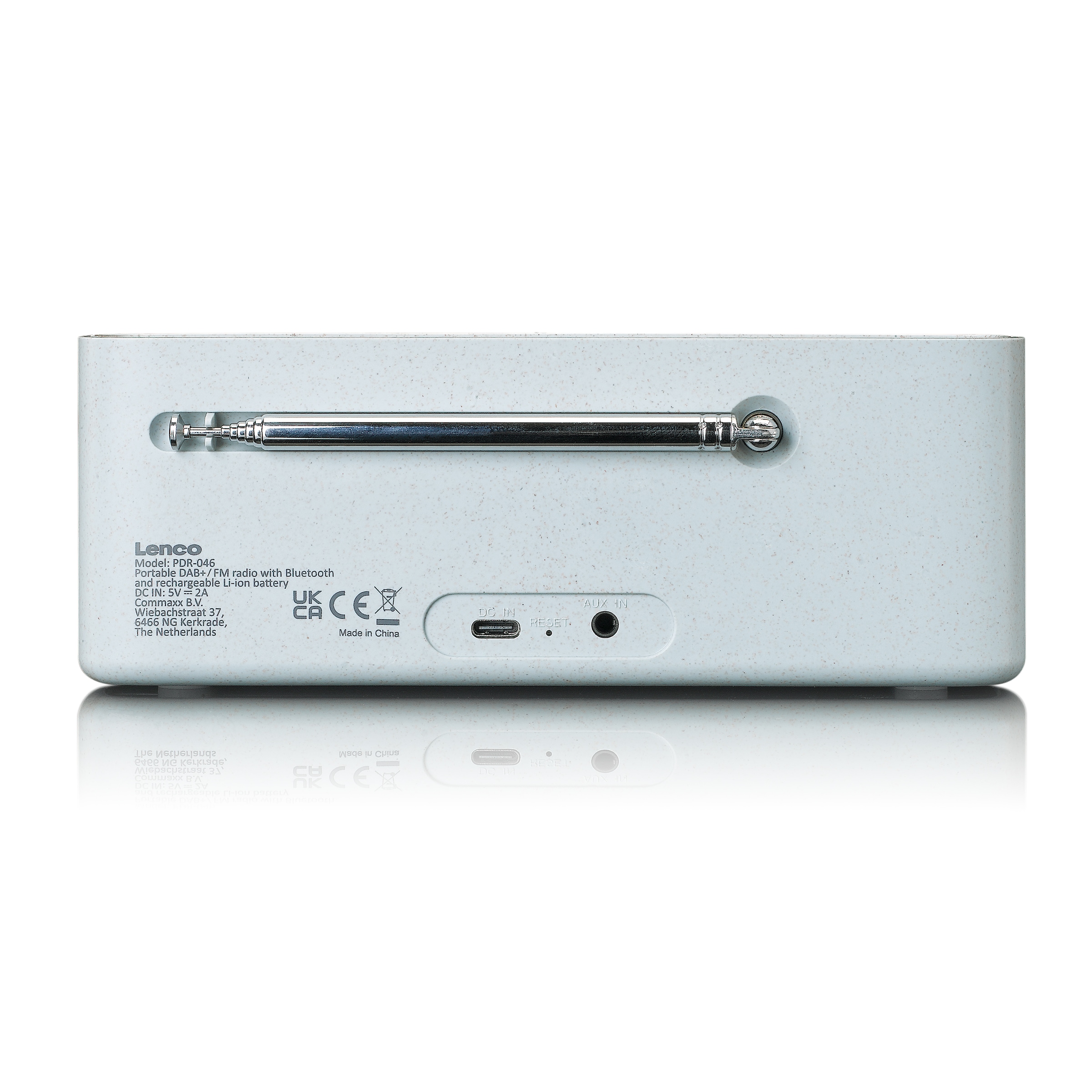 Lenco Digitalradio (DAB+) »PDR-046GY«, (Digitalradio (DAB+)-FM-Tuner mit RDS 6 W)
