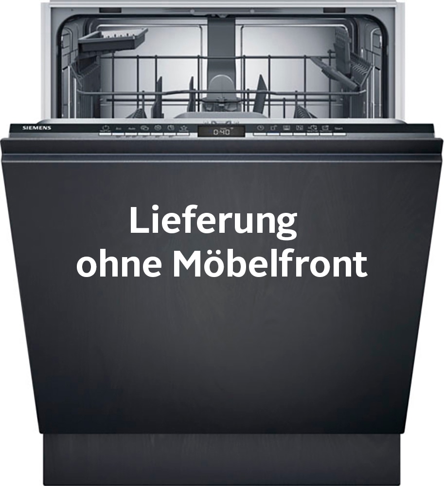 SIEMENS vollintegrierbarer Geschirrspüler iQ300 »SX63HX10TE«, 13 Maßgedecke