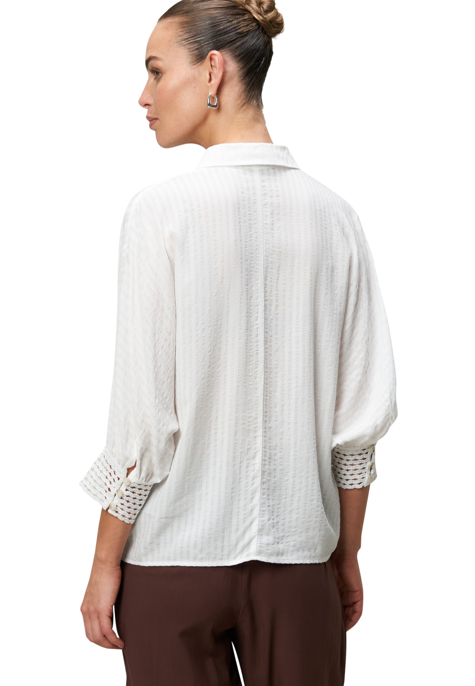 Zero Klassische Bluse »Bluse mit Fledermausärmeln«