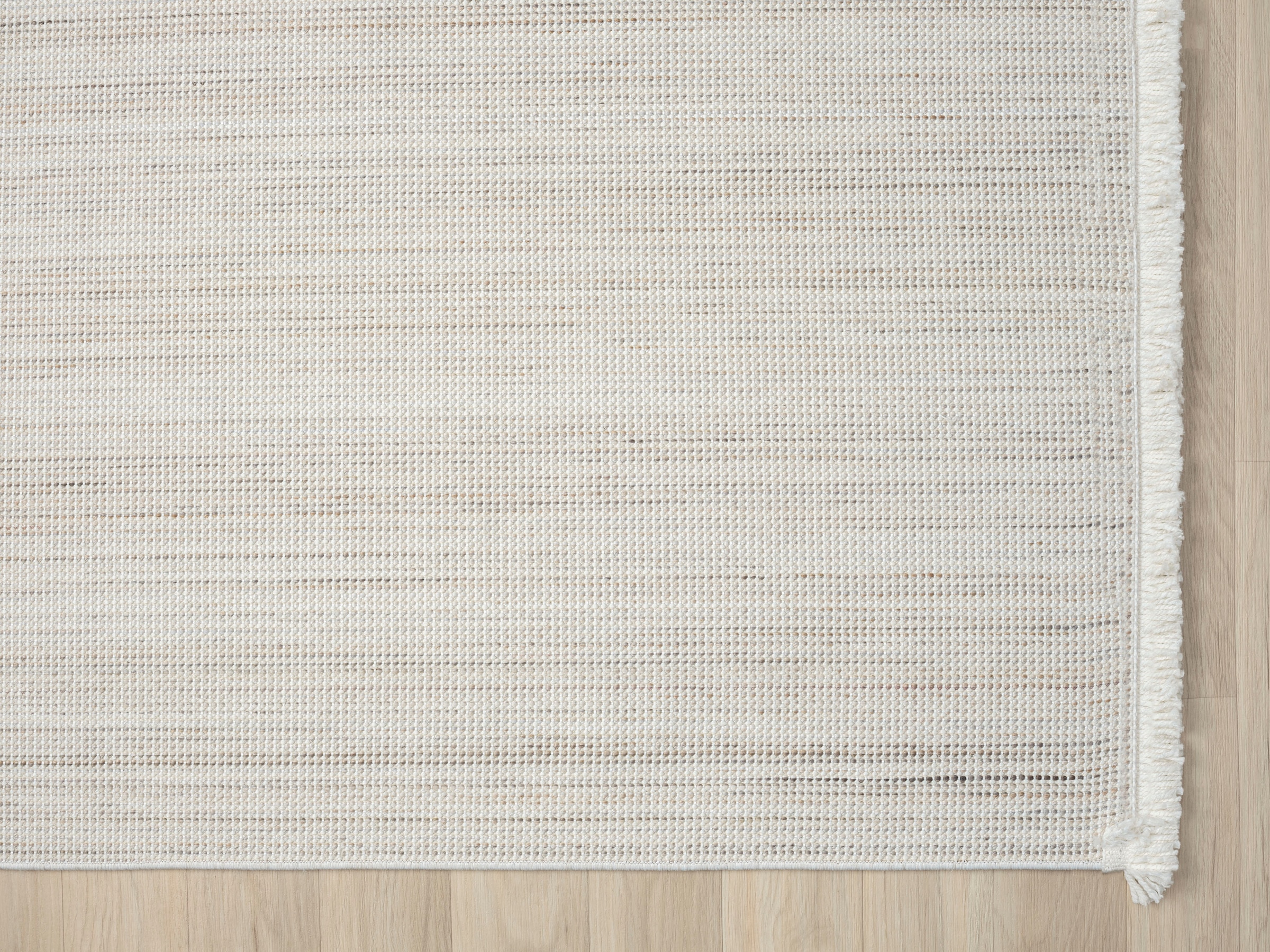 Myflair Möbel & Accessoires Teppich »Ava« rechteckig 7 mm Höhe Uni Farben, meliert, Sisal-Optik, auch in rund erhältlich, mit Fransen