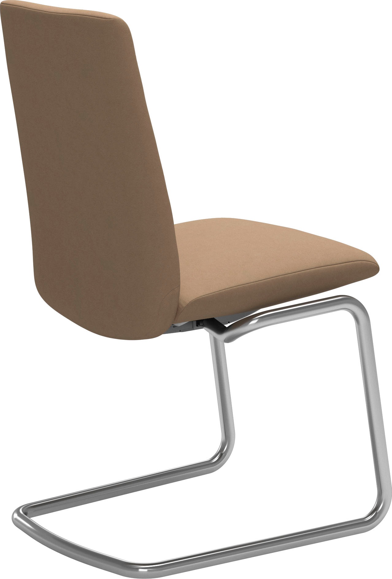 Stressless® Polsterstuhl »Laurel«, Microfaser DINAMICA, Low Back, Größe M, mit Beinen aus Stahl in Chrom glänzend