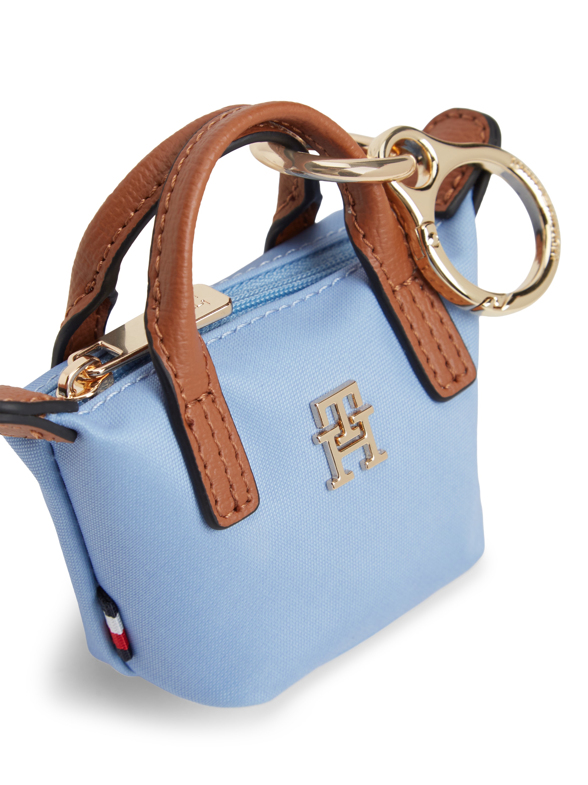 Tommy Hilfiger Schlüsselanhänger »TH CHARMS POPETTE NANO« Taschen Charm, Bag Charm mit Anhänger für Einkaufchips