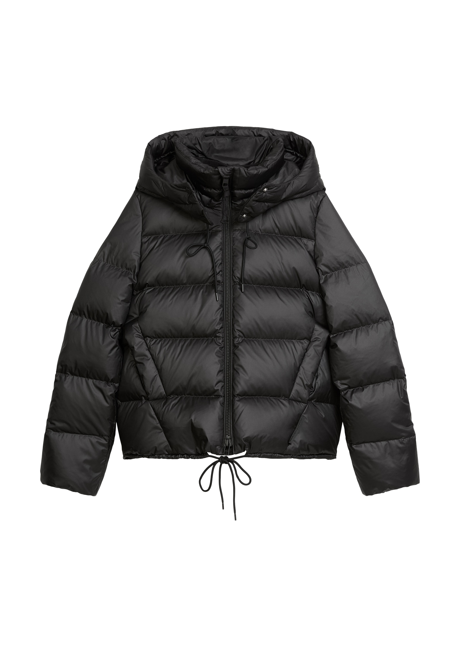 Marc O'Polo DENIM Steppjacke mit Kapuze Winterjacke, regular fit, Stehkragen, abnehmbare Kapuze