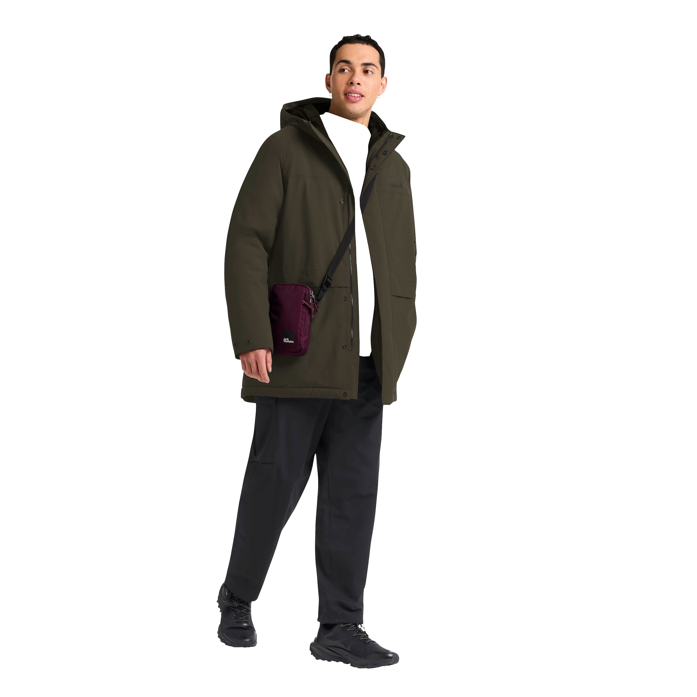 Jack Wolfskin Wintermantel »COLD CAMP COAT M«, Wärmend, winddicht, Übergangsjacke