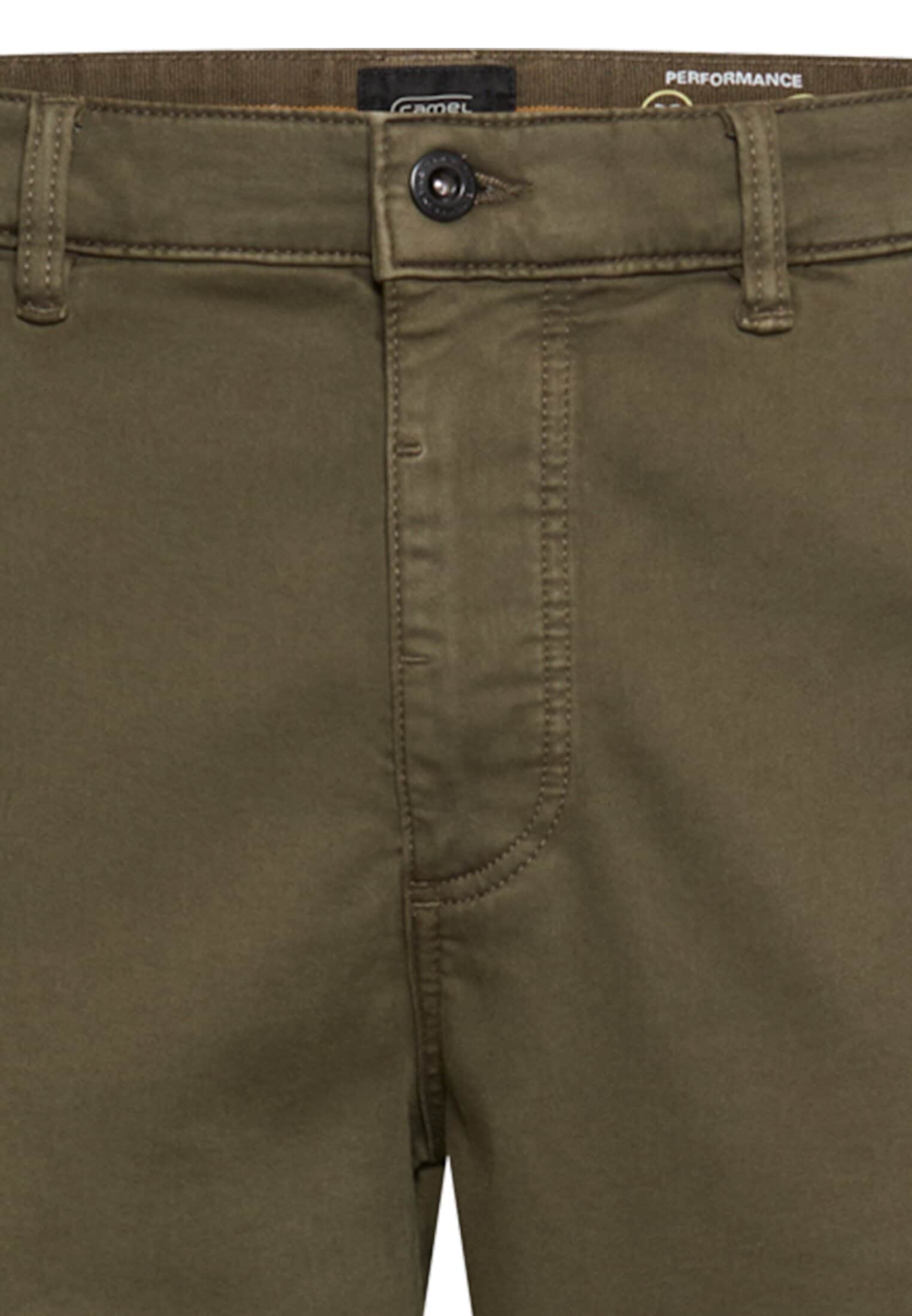camel active Chinohose  mit elastischem Bund und Stretch