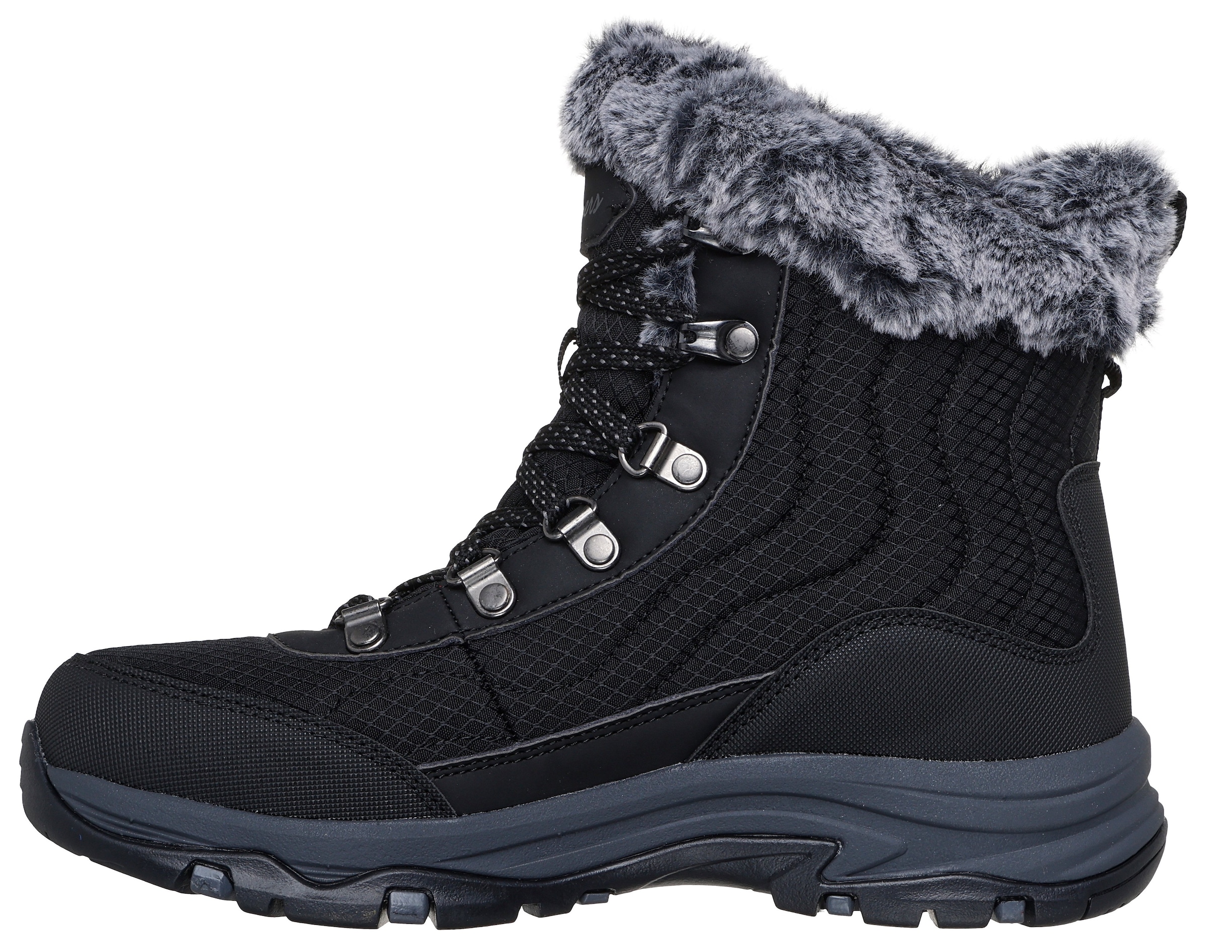 Skechers Winterboots »TREGO-STORMIE«  Snowboots, Schnürstiefel mit rutschhemmender Laufsohle