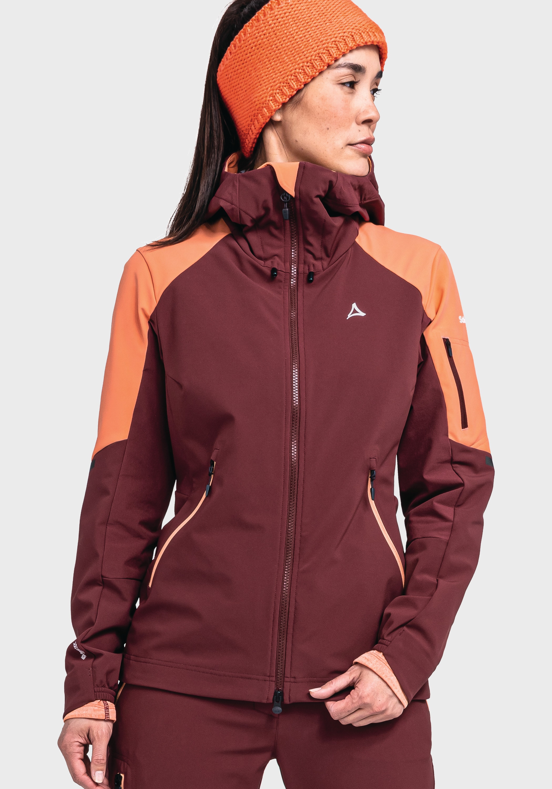 Schöffel Outdoorjacke »Softshell Jacket Kals L«, mit Kapuze