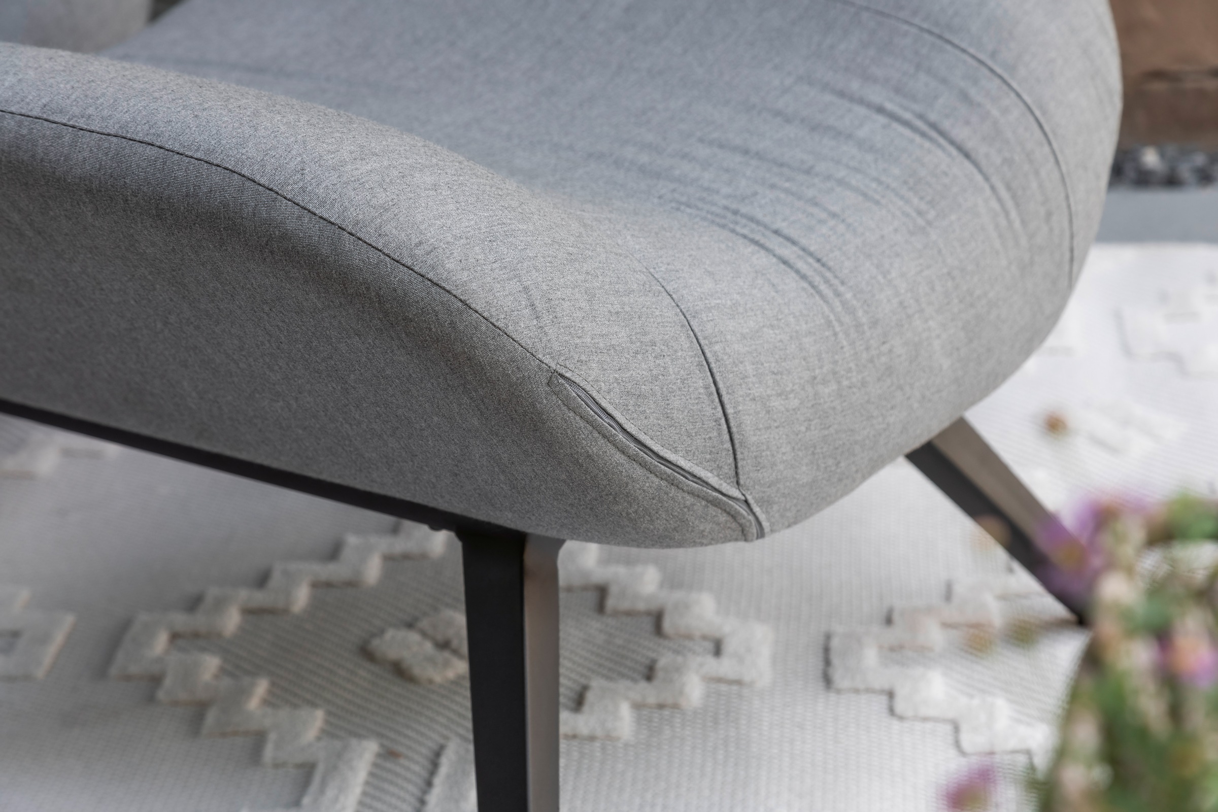 SCHÖNER WOHNEN-Kollektion Teppich »Summer 6352« rechteckig 6 mm Höhe In- und Outdoor geeignet, Hoch Tief Struktur, Robuster Teppich