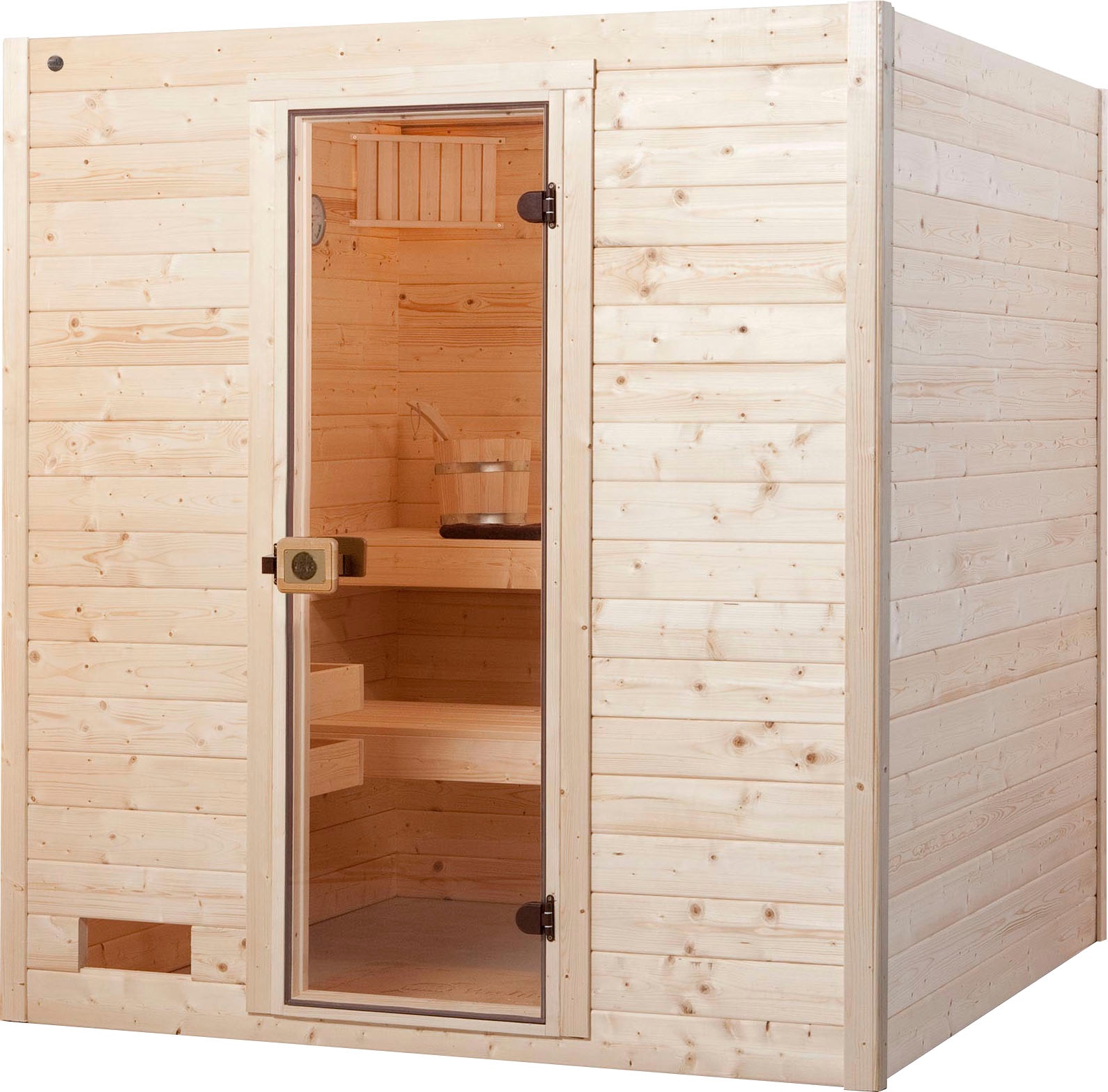 weka Sauna »Valida«, 4,5 kW Bio-Ofen mit digitaler Steuerung