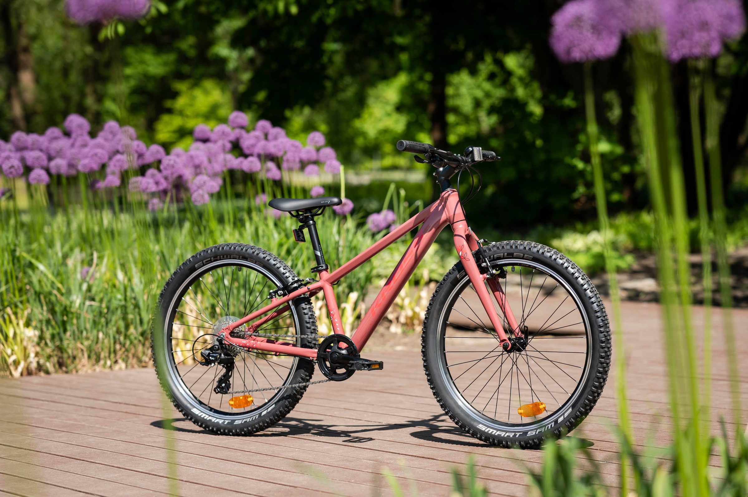 Kross Kinderfahrrad »Kinder-MTB Lea Jr 1.0«, 8 Gang, Shimano, TOURNEY TX800 Schaltwerk, Kettenschaltung