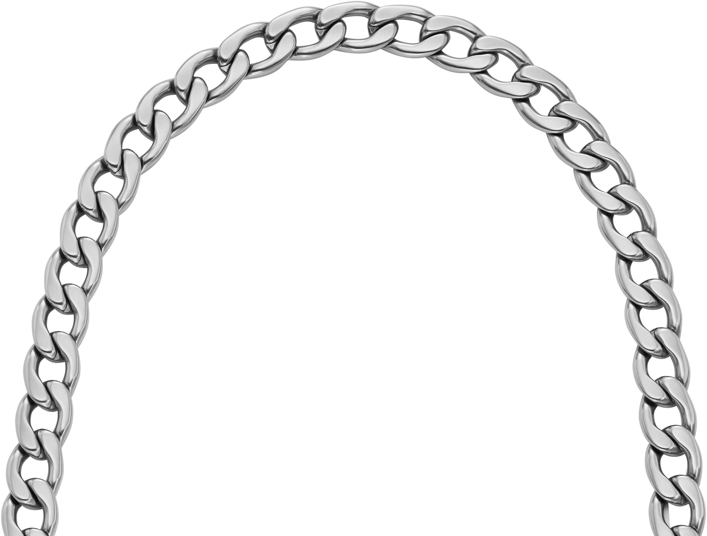 Fossil Kette ohne Anhänger »Schmuck Geschenk Edelstahl Halskette Heritage D-Link, JF04769040«