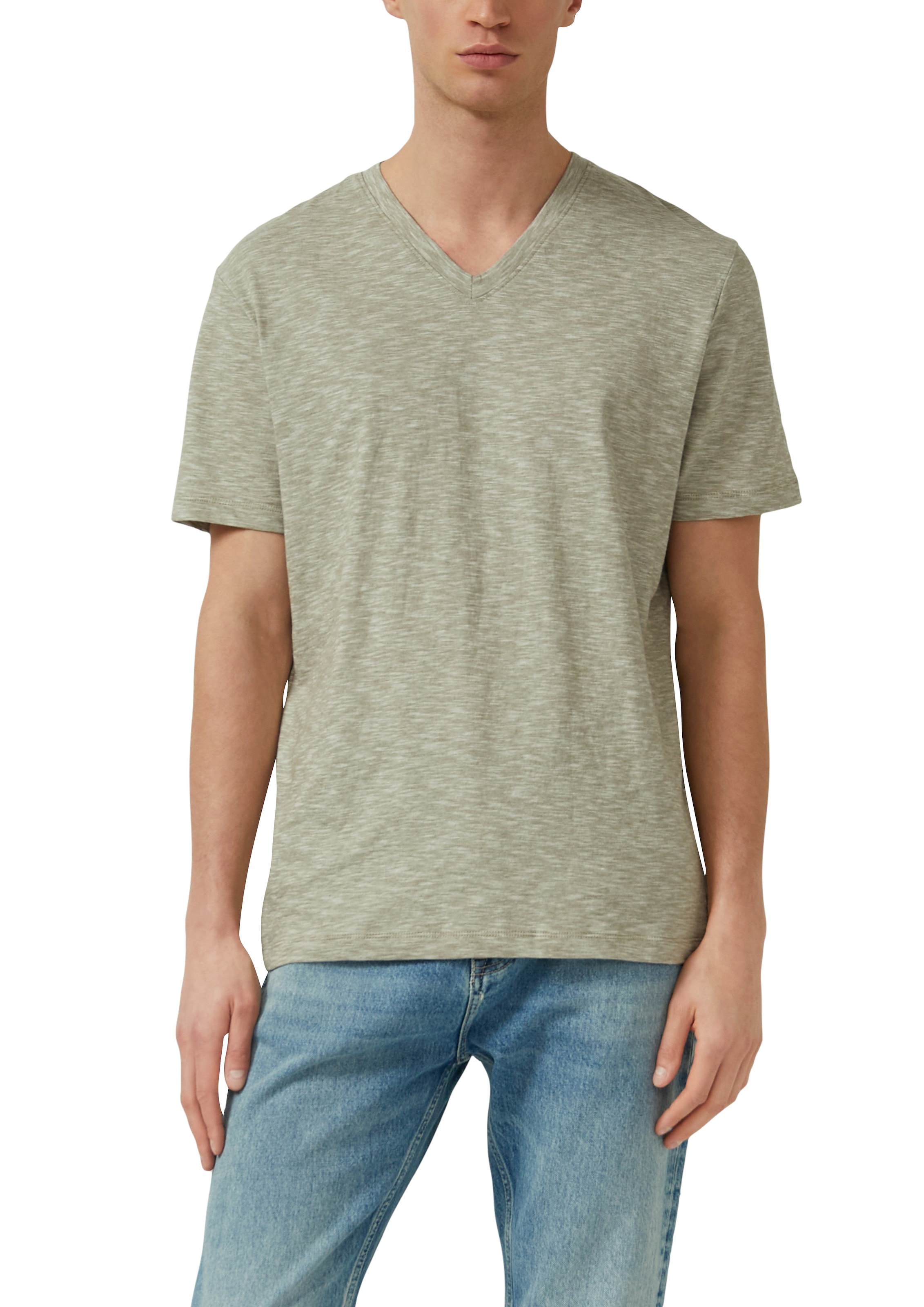 s.Oliver Kurzarmshirt meliert