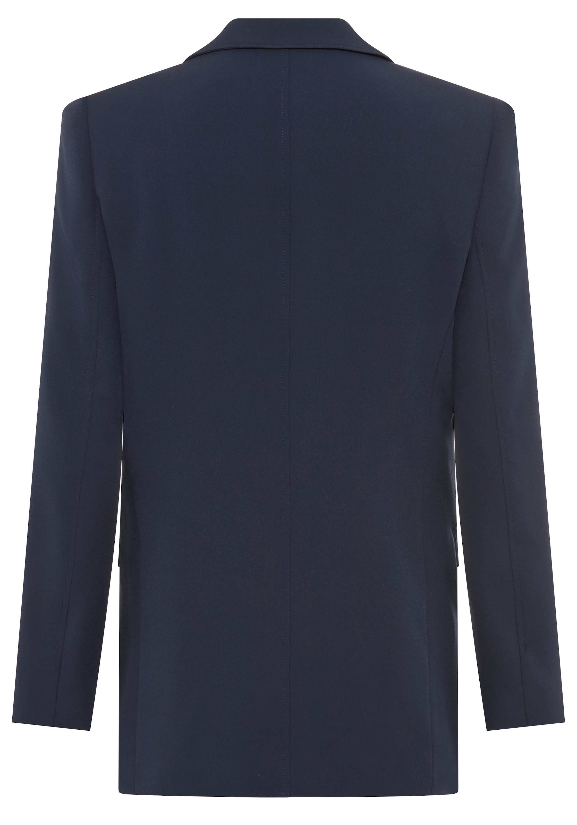 BOSS ORANGE Kurzblazer »Jabla Premium Damenmode« aus knitterarmem Krepp