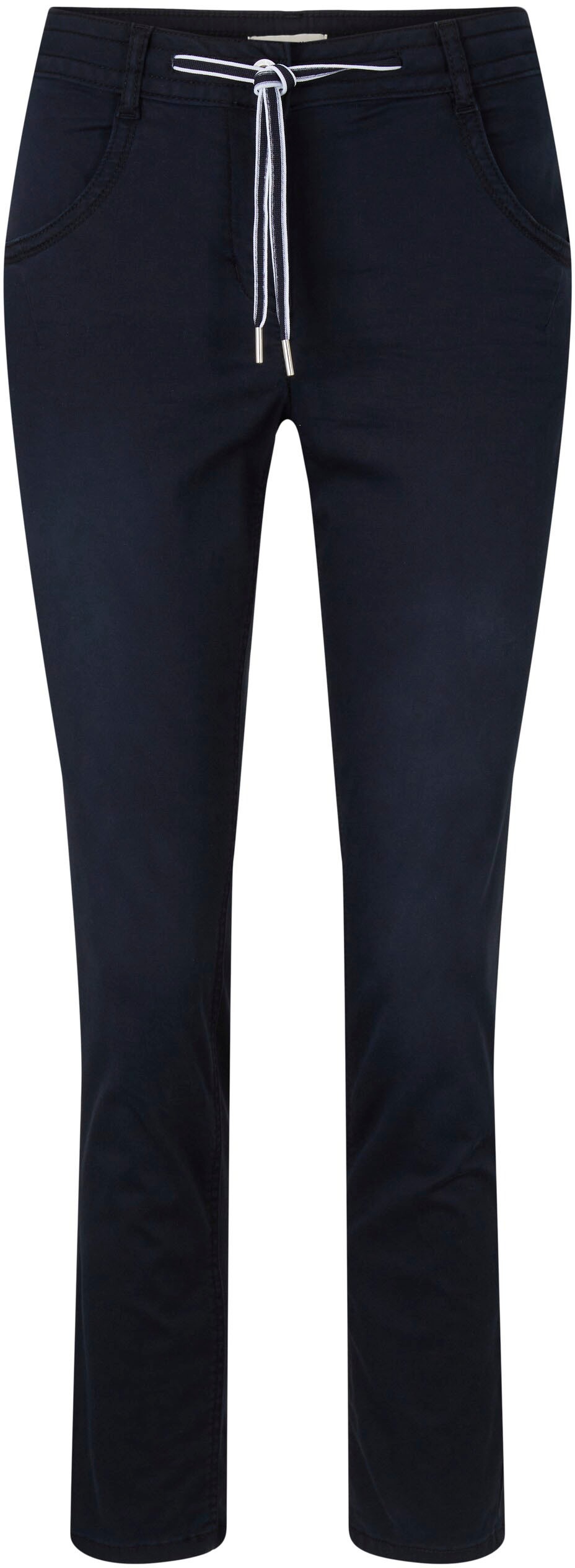 TOM TAILOR 7/8-Hose »Tom Tailor Damen 7/8-Hose«, mit kontrastfarbenem Bindeband
