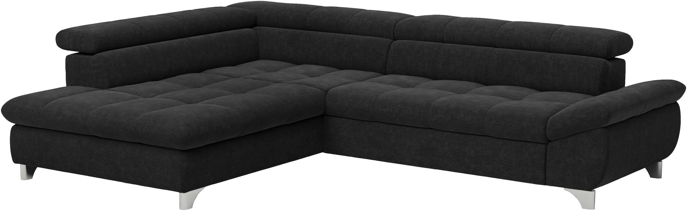COTTA Ecksofa »Gemini L-Form«, mit Kopfteilverstellung, wahlweise mit Bettfunktion