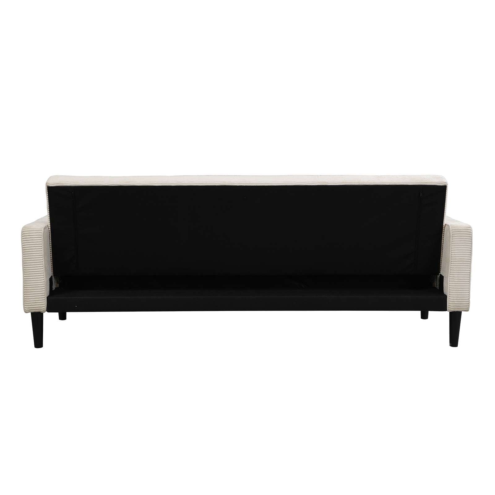 Dorel Home 3-Sitzer »Avon«, Schlafsofa 213cm, Bettfunktion (110/190cm), trendiger Cord o. Webstoff