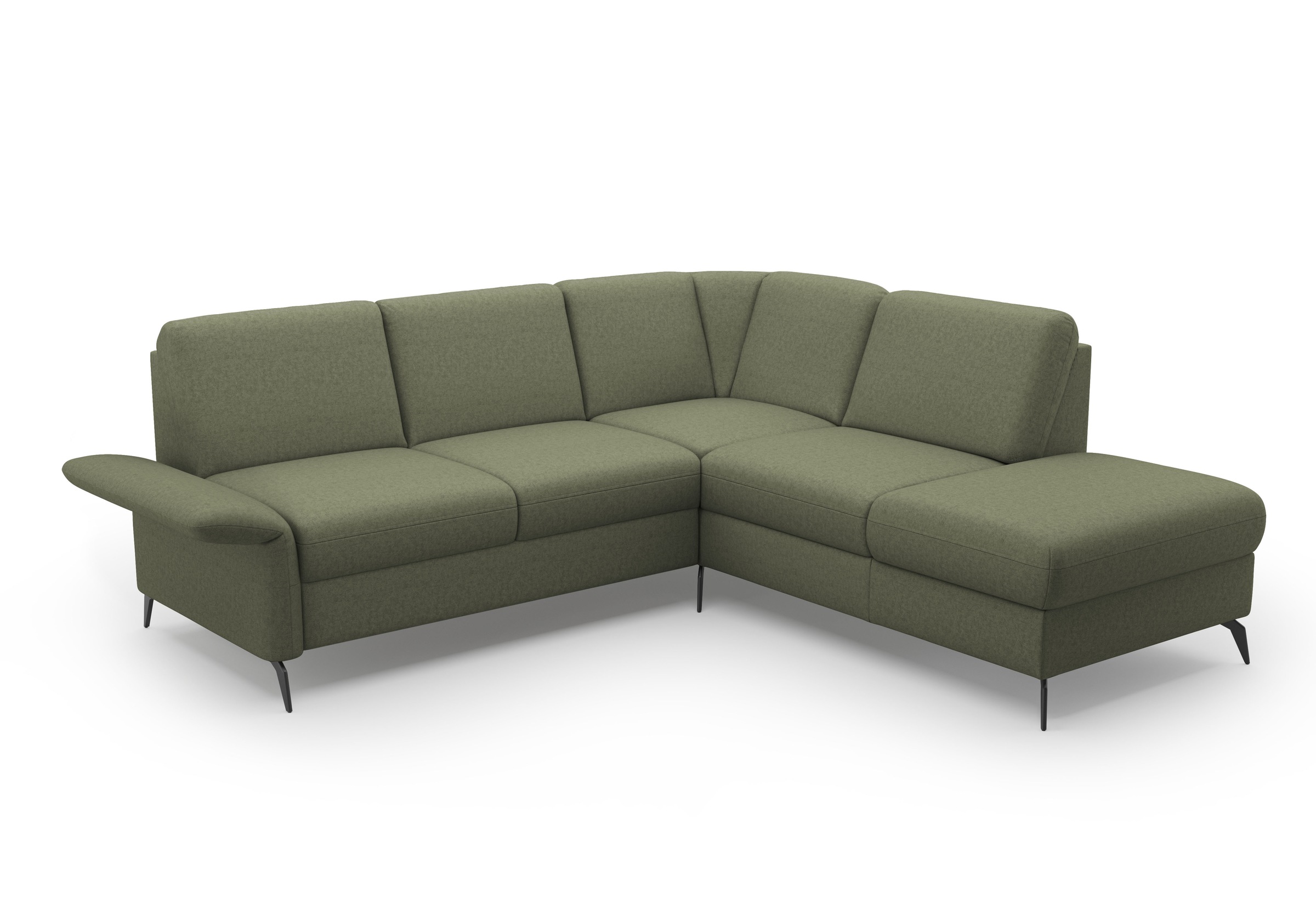 Home affaire Ecksofa »Rochelle«, optional: Armteilverstellung, klappbar, Bettkasen