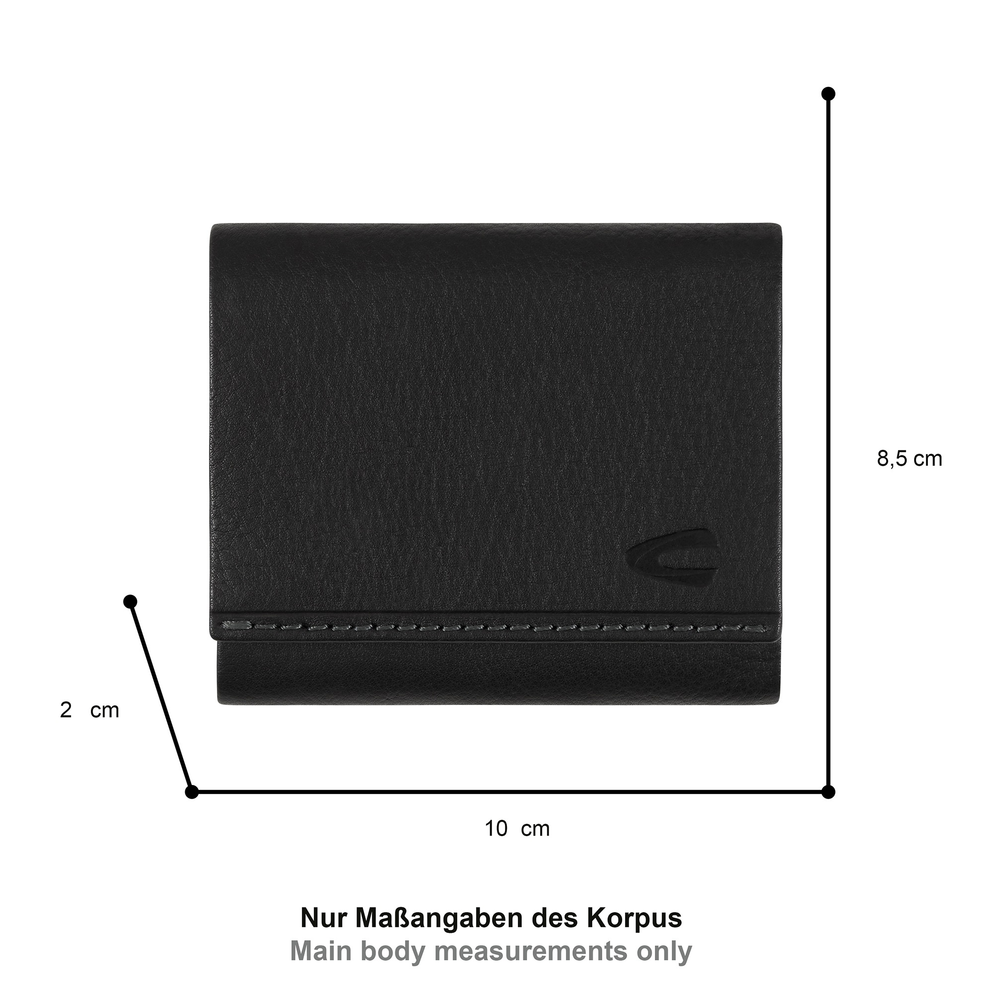 camel active Geldbörse »Atlanta« aus besonders weichem Leder mit RFID Schutz