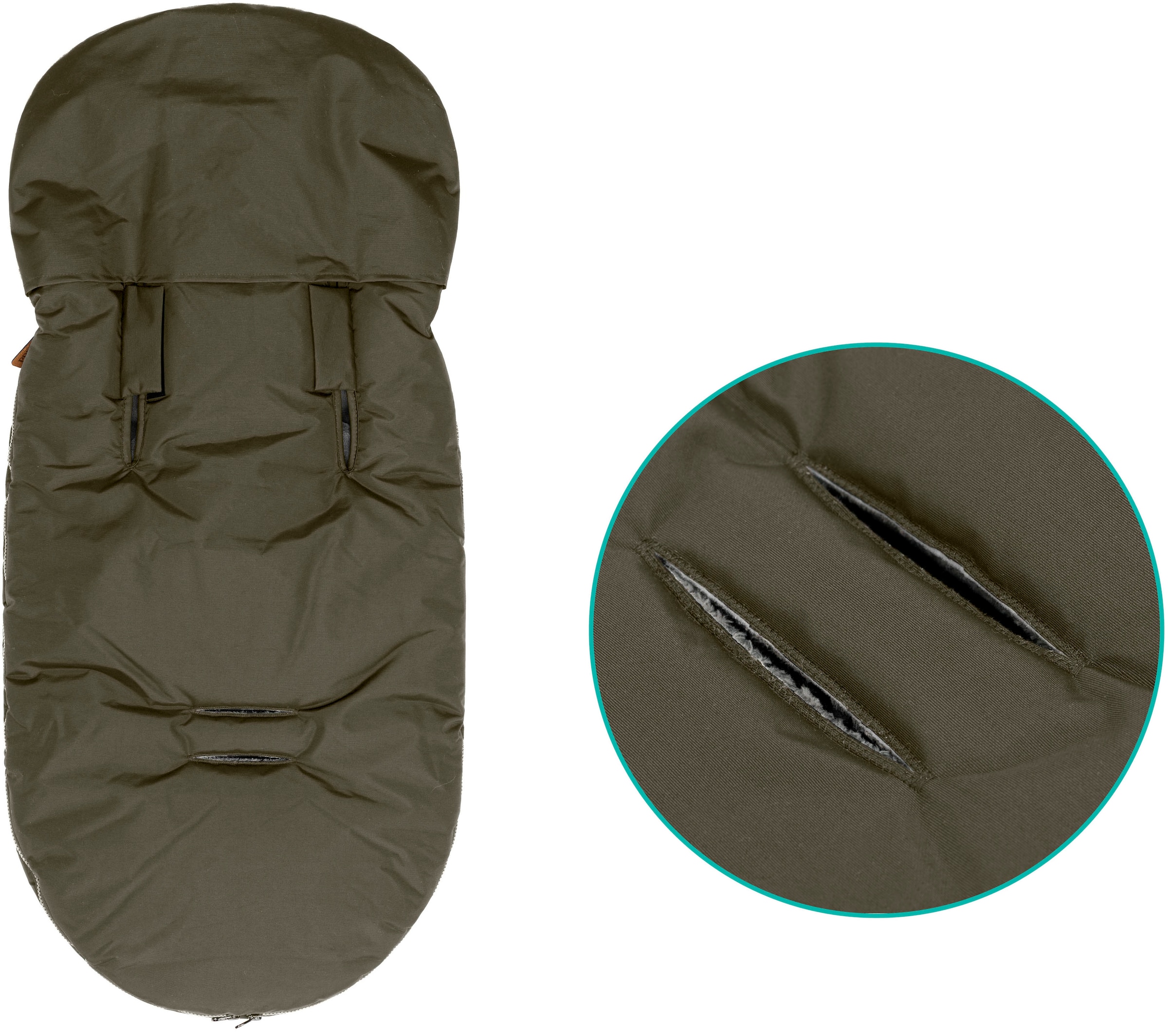 Fillikid Fußsack »Hybrid Daune, Winterfußsack«