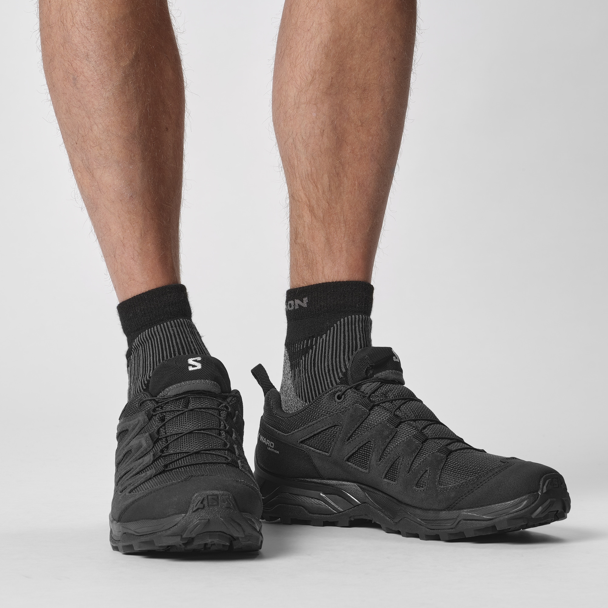 Salomon Wanderschuh »X WARD Leather GORE-TEX«, wasserdicht