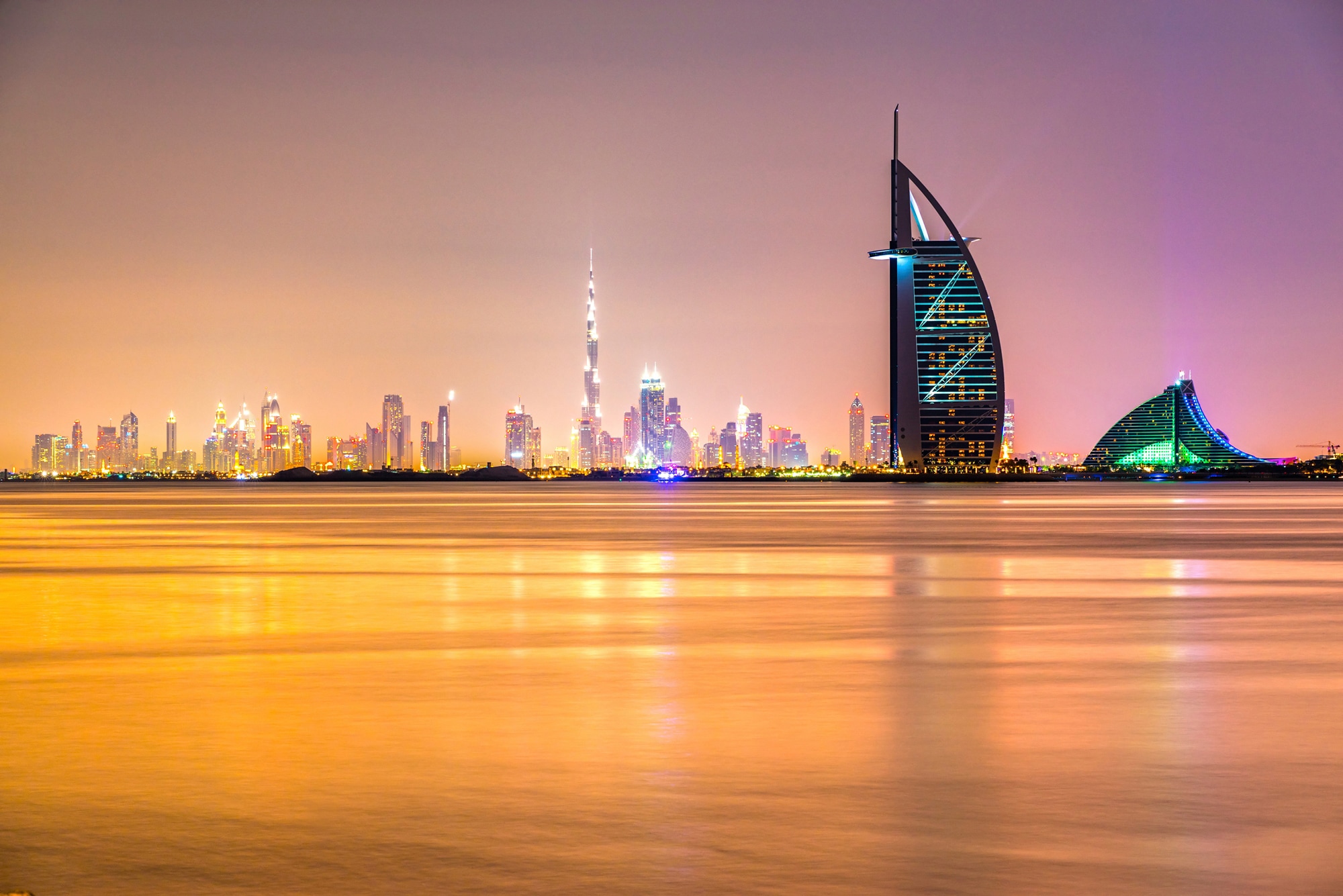 Fototapete »DUBAI SKYLINE-EMIRAT BURJ AL ARAB«