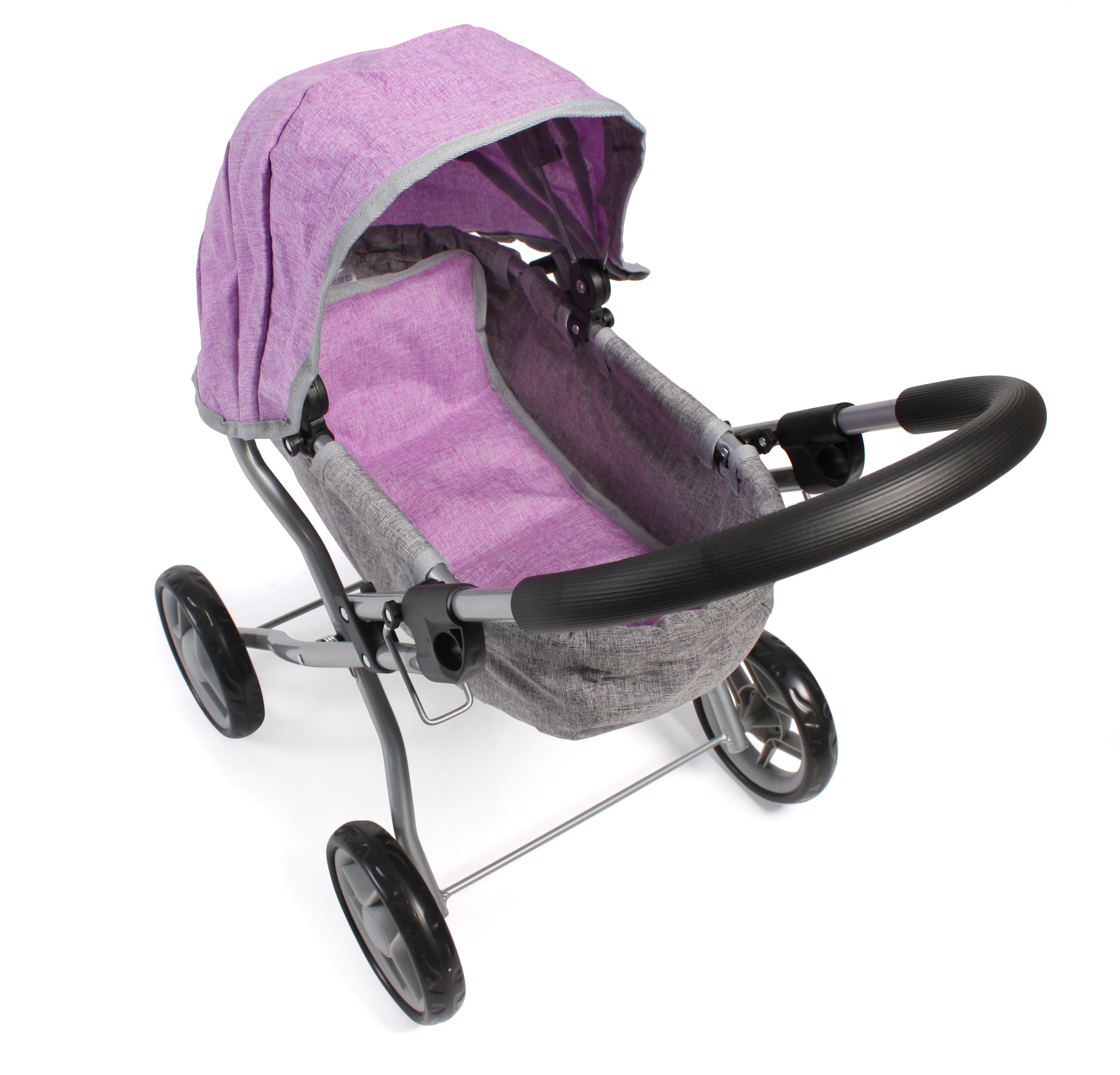 CHIC2000 Puppenwagen »Lilli, Melange lila« zusammenklappbar