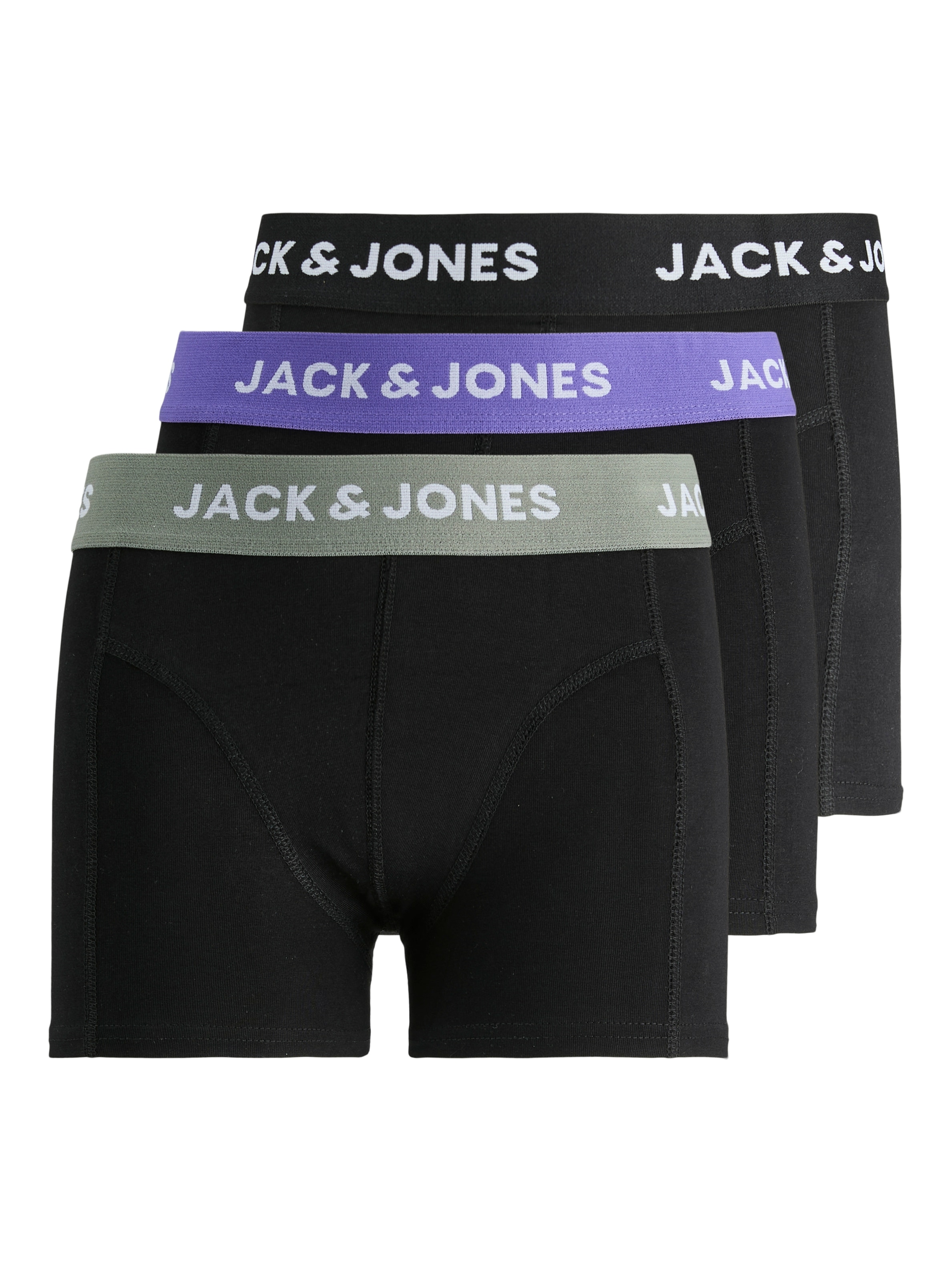Jack & Jones Junior Trunk »JACAXEL SOLID TRUNKS 3 PACK JNR SN«, (Packung, 3 St.)