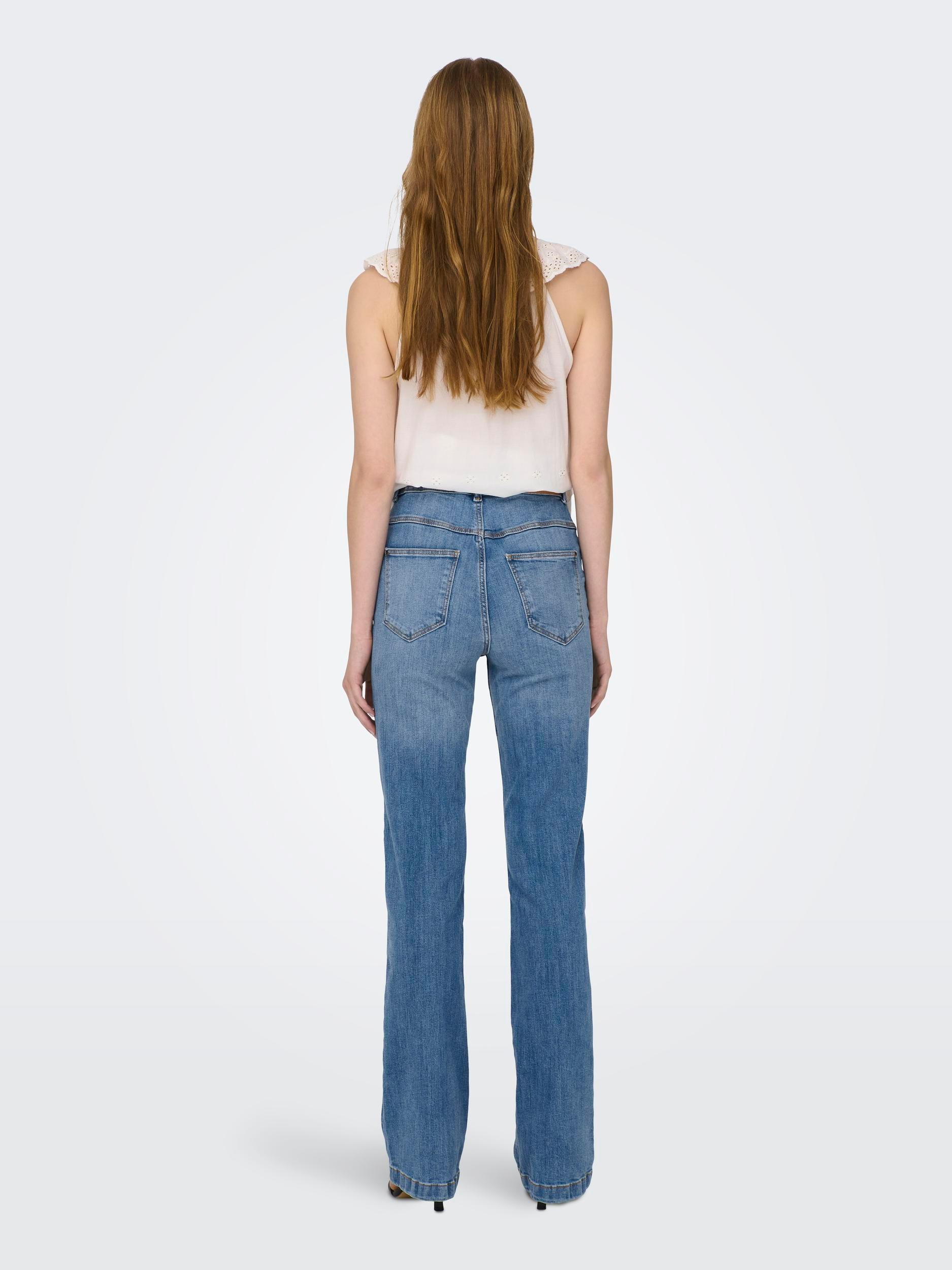JDY Bootcut-Jeans »JDYFLORA FLARED HIGH MB NOOS DNM«