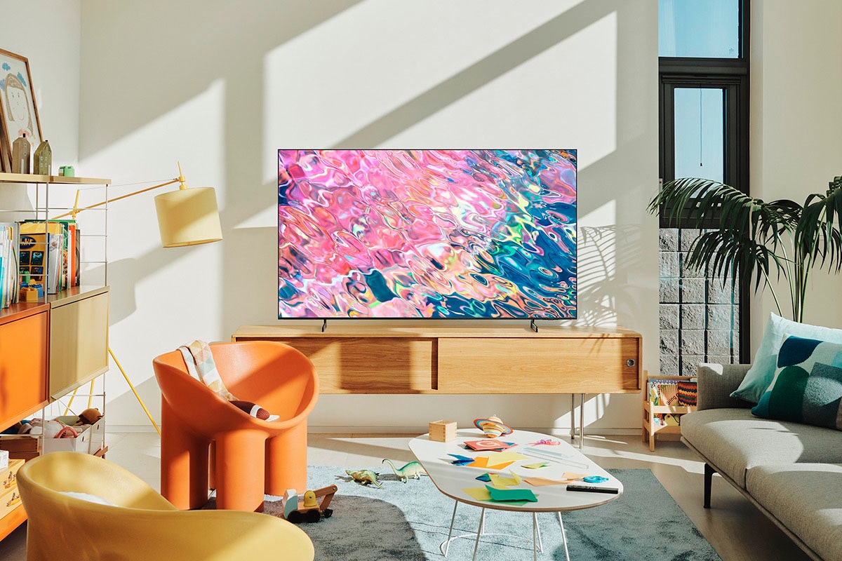 Samsung QLED-Fernseher »GQ50Q60BAU«, Smart-TV, Quantum Prozessor Lite 4K,Quantum HDR,Supreme UHD Dimming