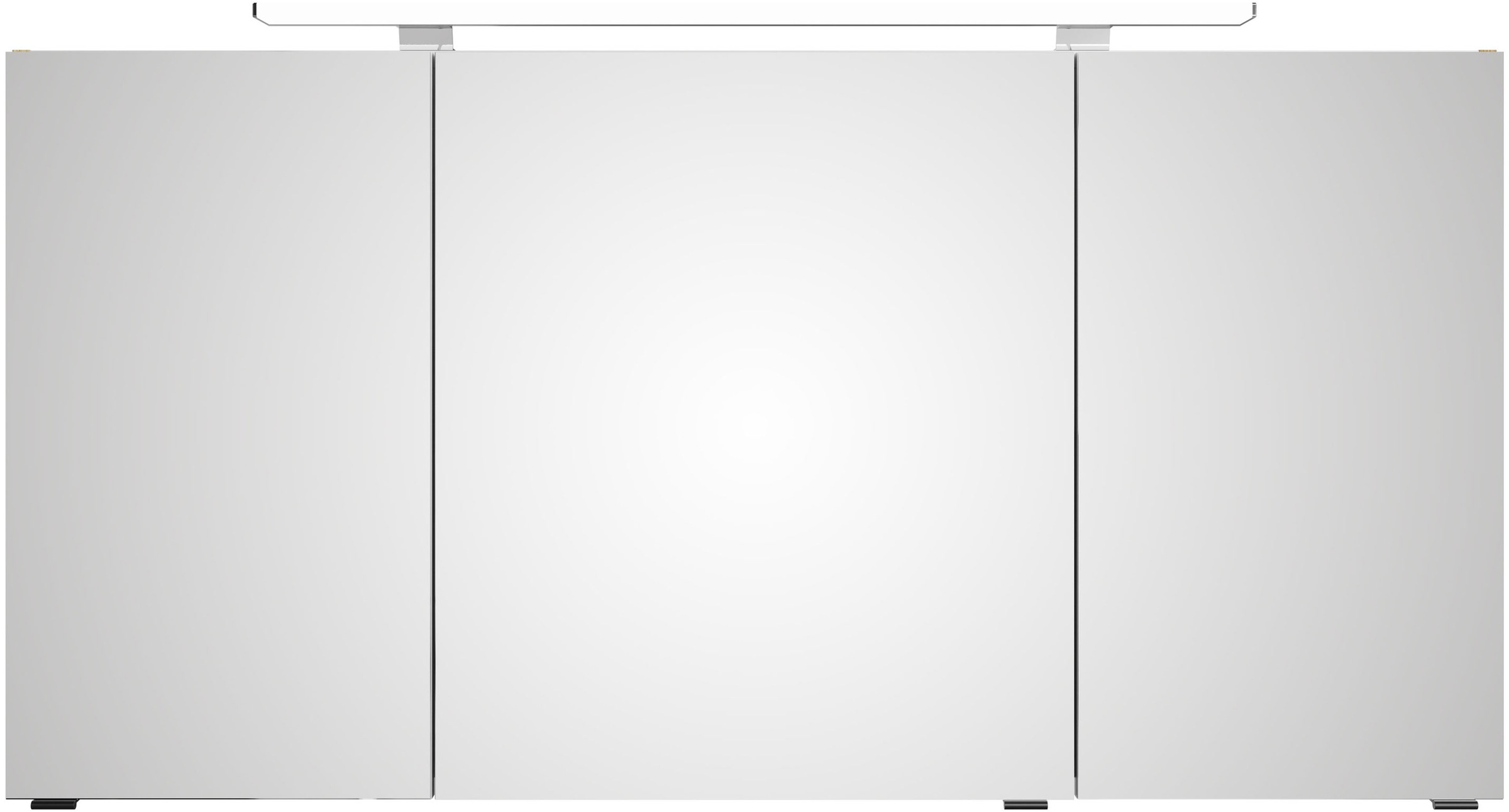 Saphir Badmöbel-Set »Serie 4010 4-teilig Keramik-Waschtisch mit LED-Spiegelschrank«, (Set), Badezimmer Set mit Unterschrank, Midischrank, inkl. Türdämpfer