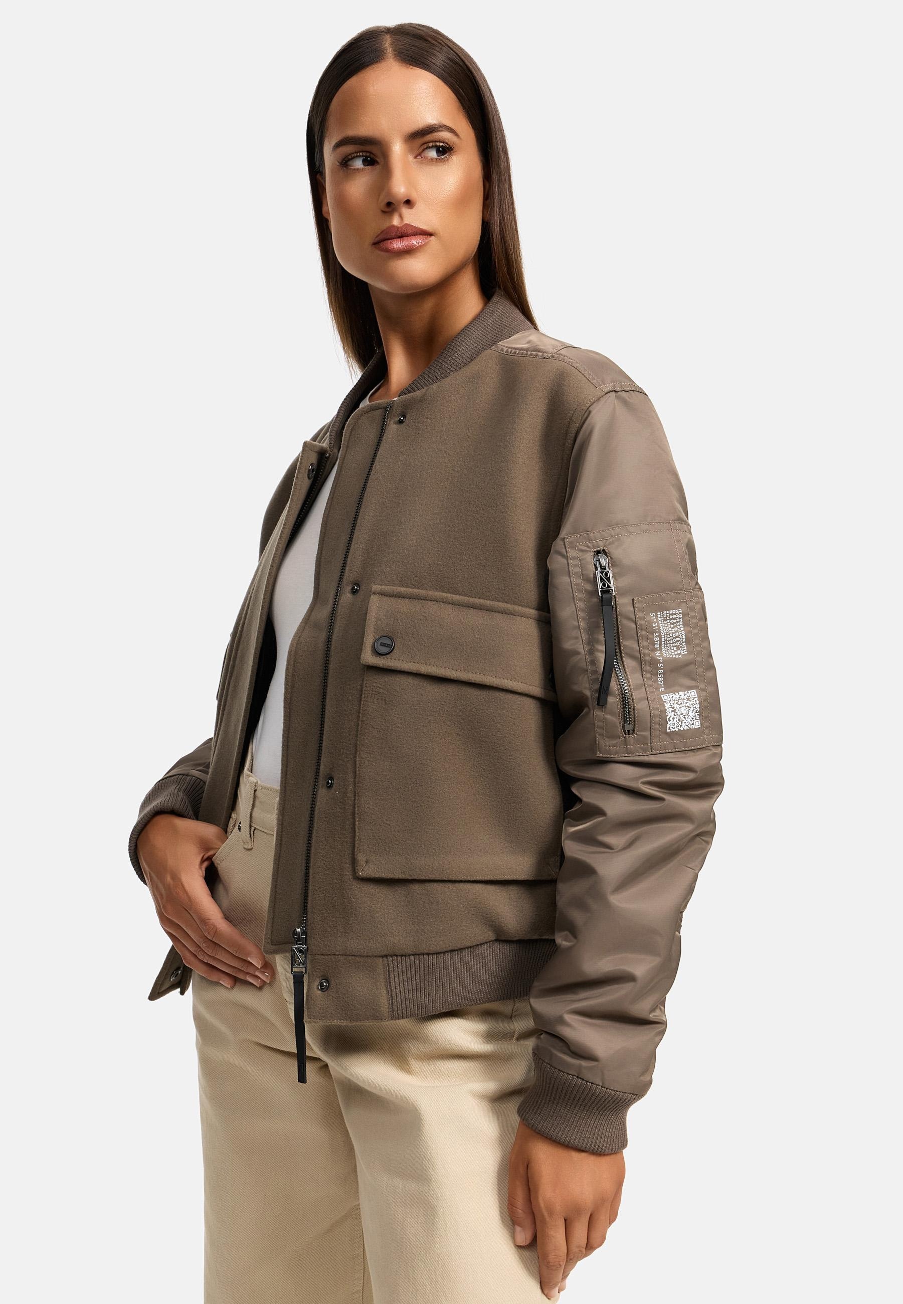 Navahoo Bomberjacke »Bomberjacke Willstehaben 14«