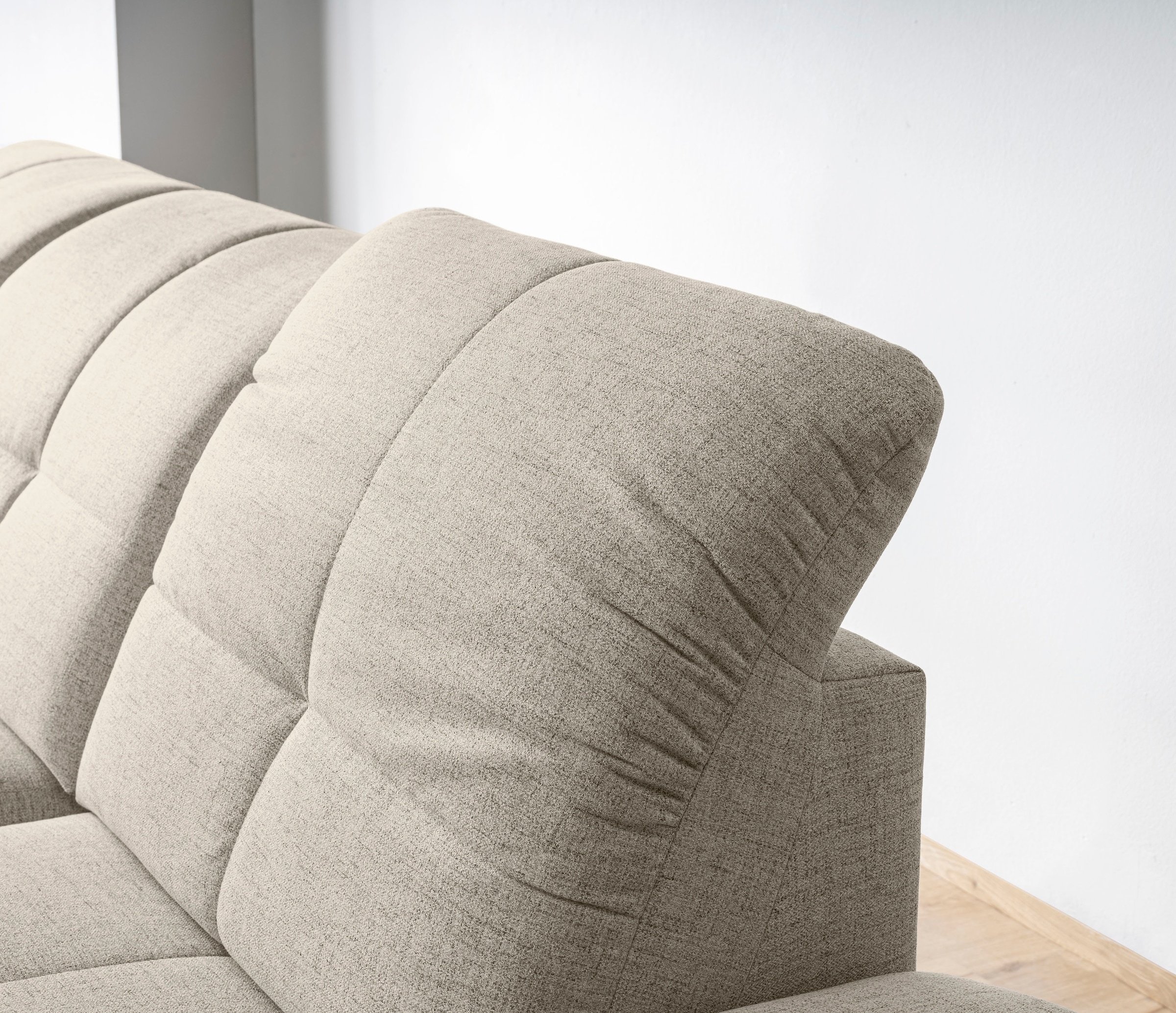 alina Ecksofa »Melina« In 2 Breiten, Wahlweise mit und ohne Bettfunktion