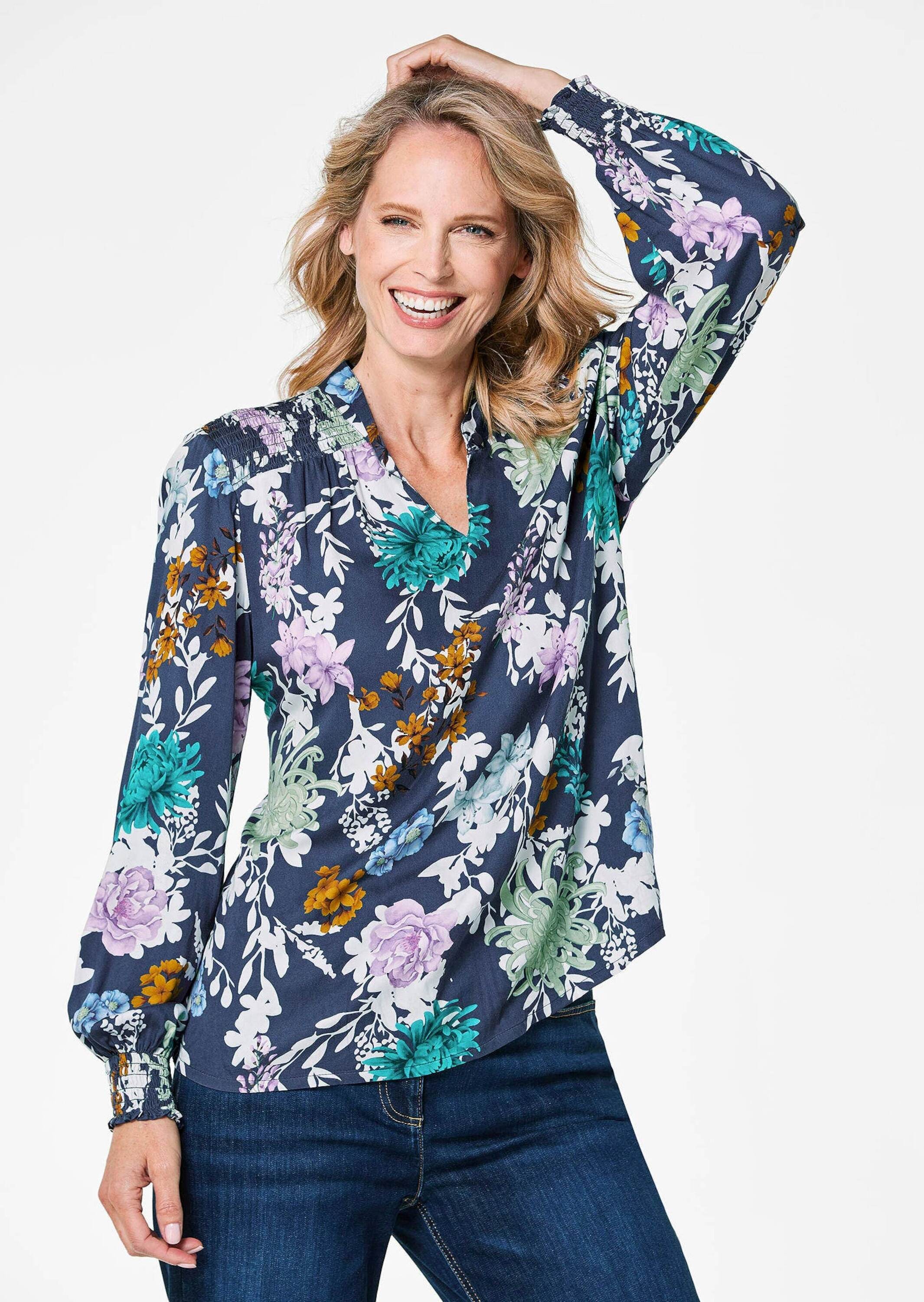 GOLDNER Schlupfbluse »Bluse«