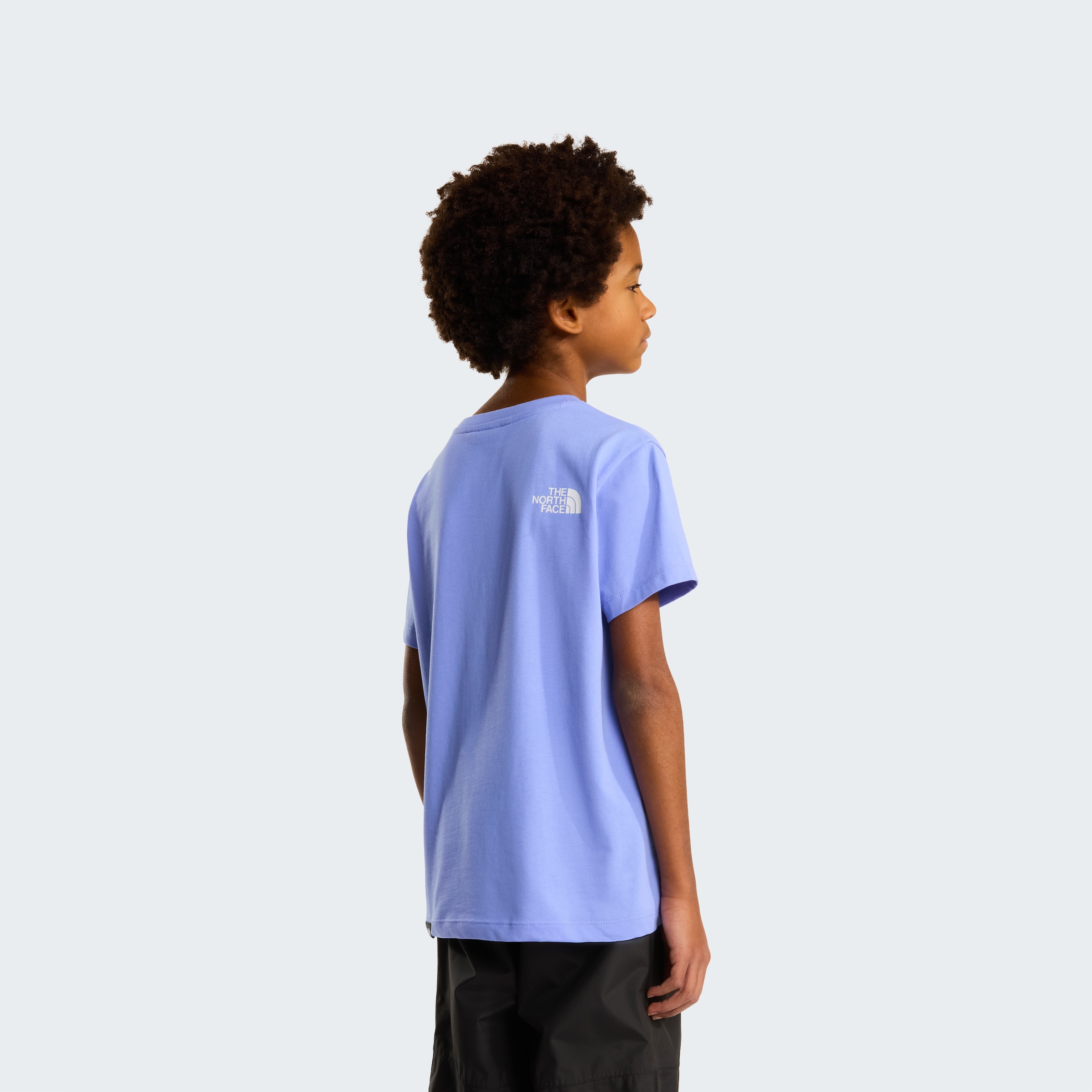 The North Face T-Shirt »TEEN EASY REGULAR SS TEE« für Jugendliche, sportlicher Stil, Kurzarm, Rundhalsausschnitt