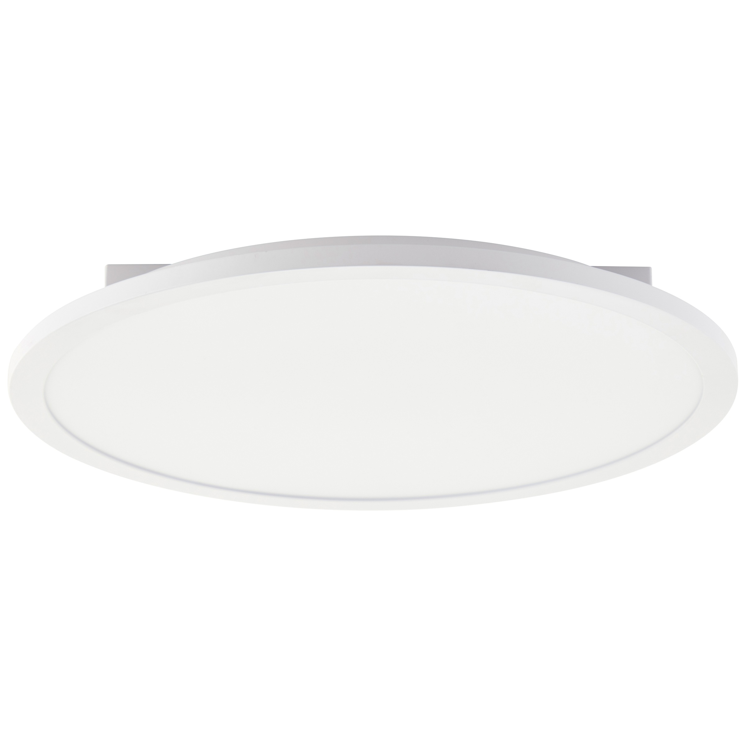 Brilliant LED Deckenleuchte »Briston«, Ø 42 cm, 1800 lm, 3000-6500 K, dimmbar, Fernbedienung, Aluminium, weiß