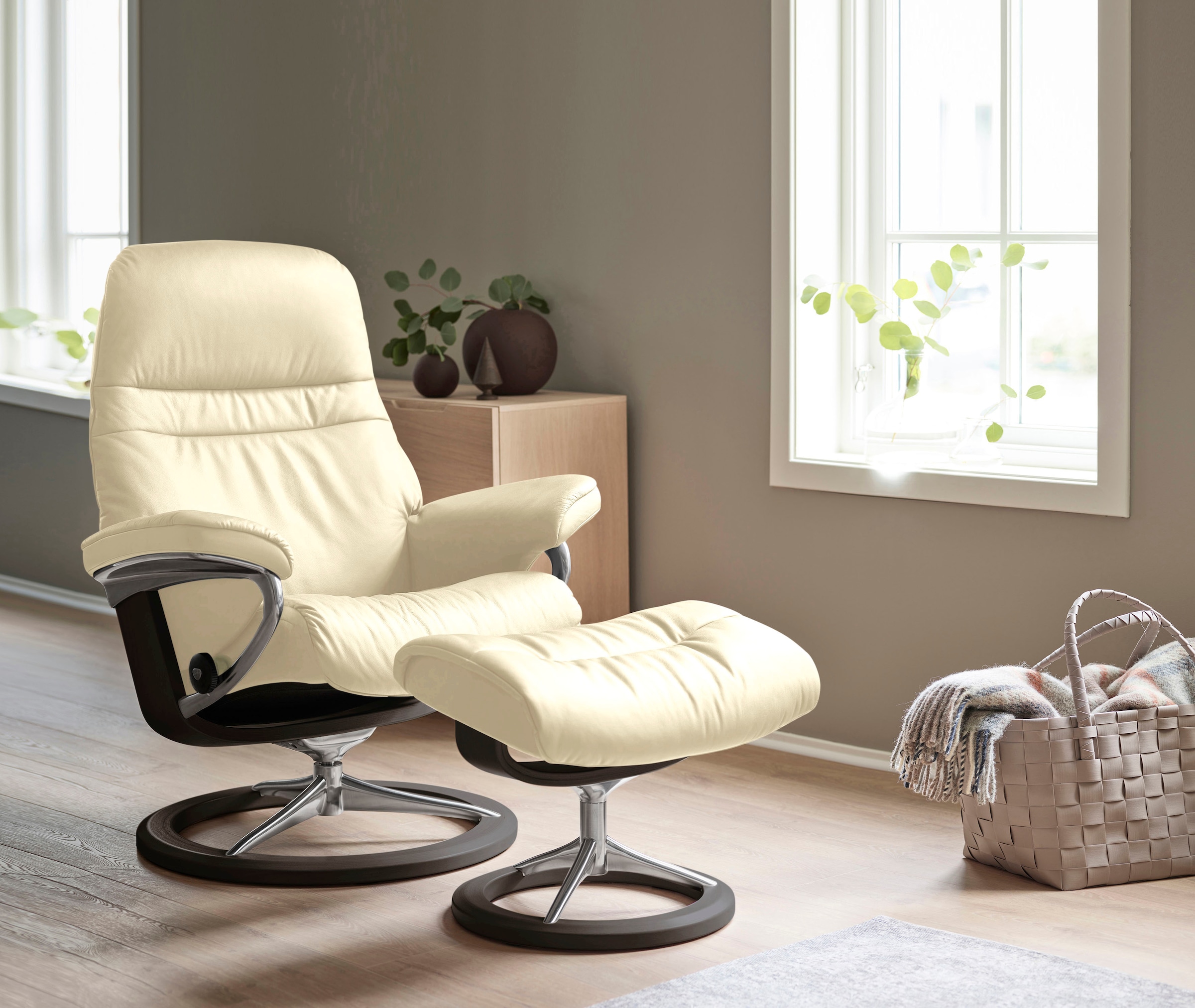 Stressless® Fußhocker »Sunrise«, mit Signature Base, Gestell Wenge